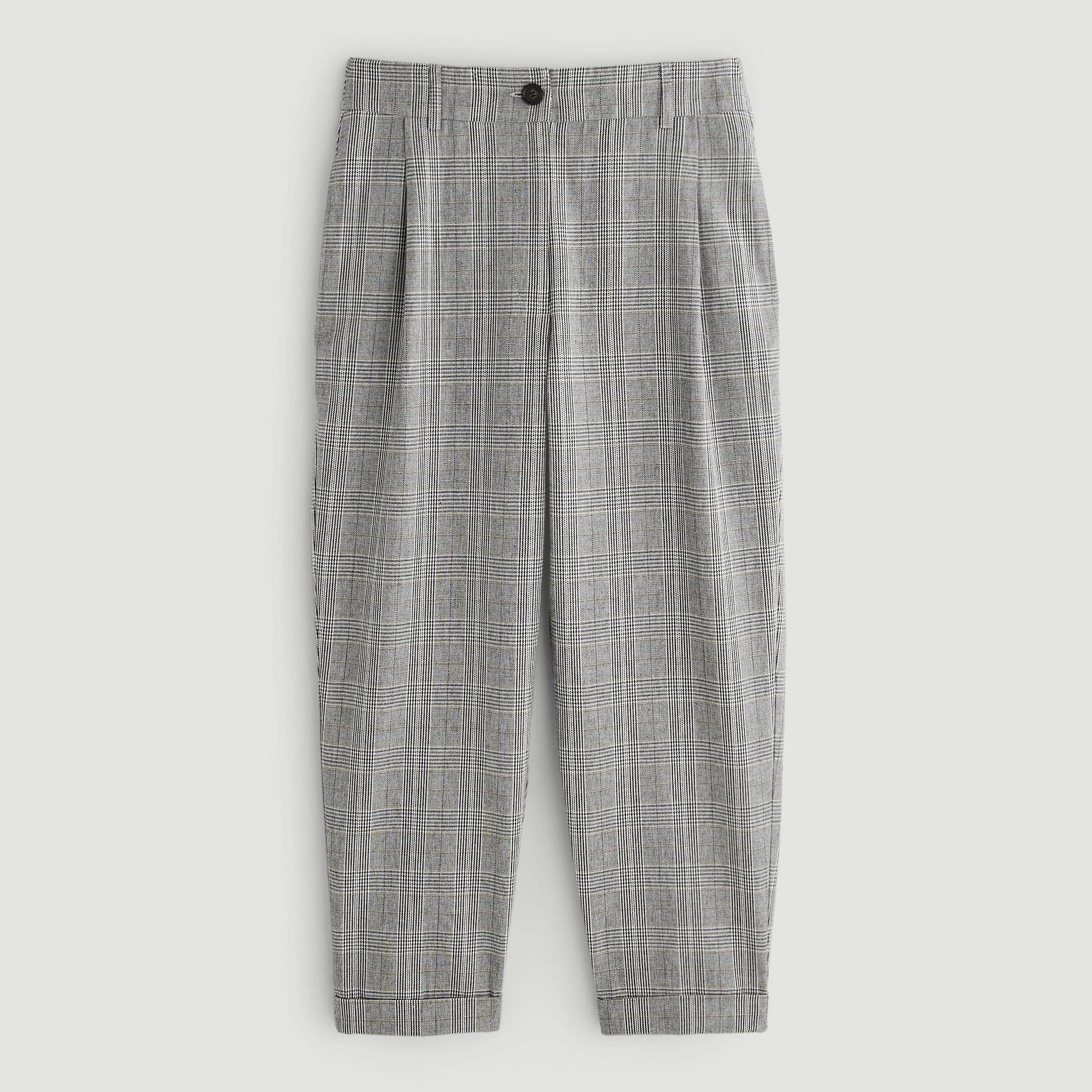 Pantalon taille haute, Camel, large image number 2