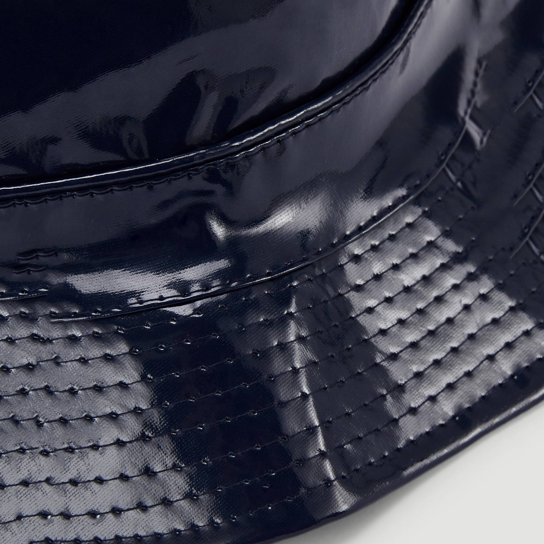 Chapeau de pluie vernis, Indigo, large image number 1.0