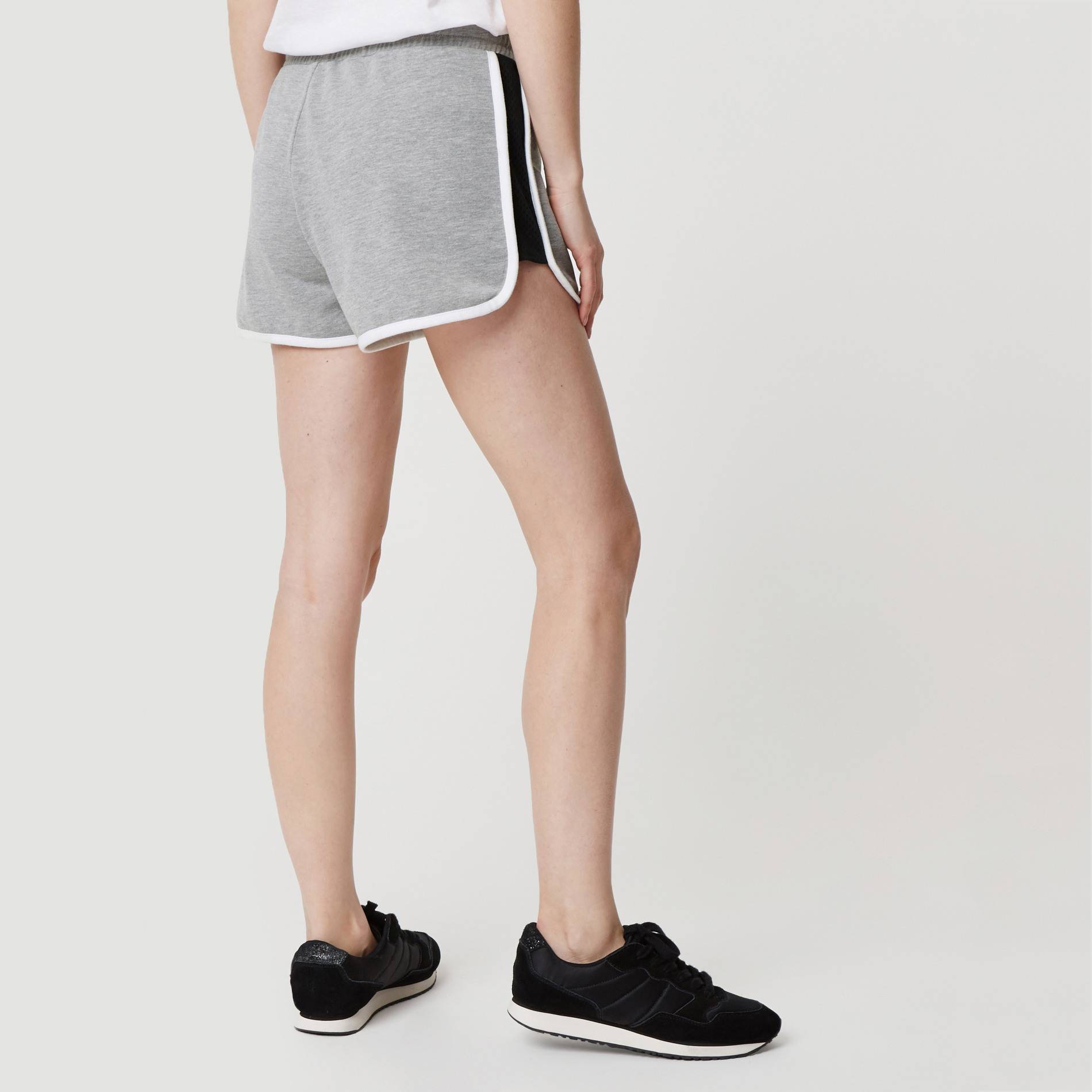 Short en mesh, Gris moyen, large image number 1