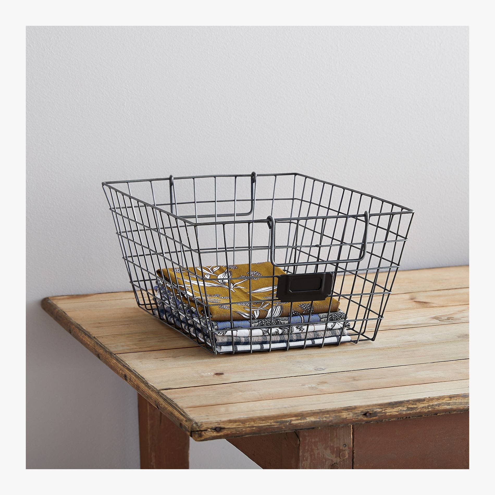 Panier, Gris anthracite, large image number 0
