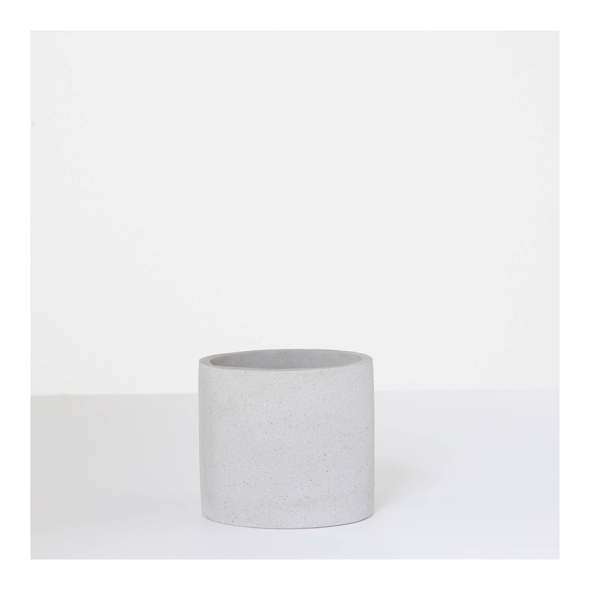 Cache-pot en béton, Gris moyen, large image number 1.0