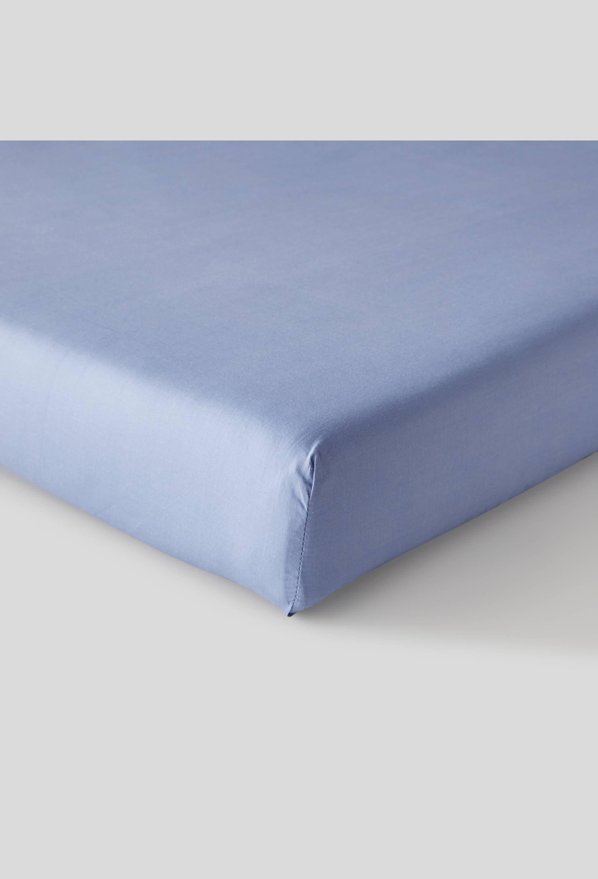 Drap housse 1 personne 90x190 cm, Gris anthracite, large image number 0