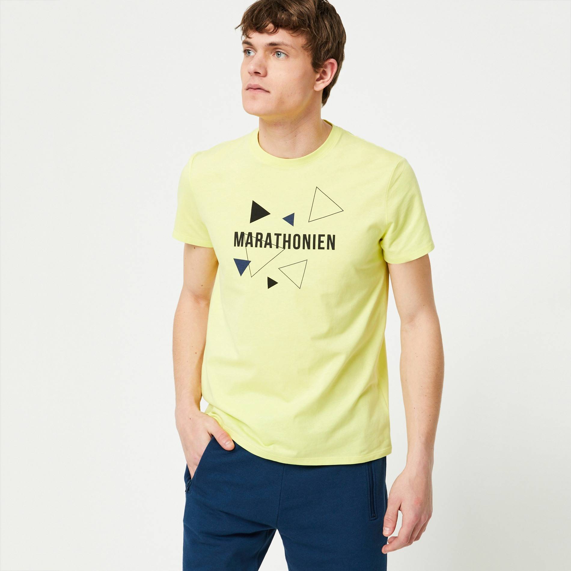 T-shirt imprimé en coton issu de l'agriculture biologique - Monoprix Fit, Vert foncé, large image number 0