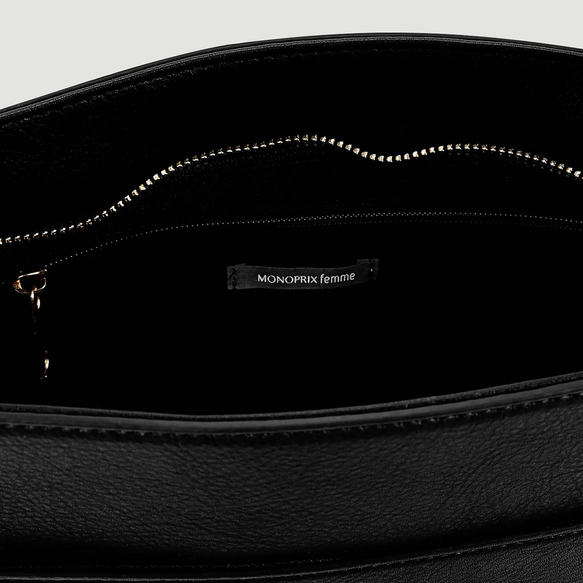 Sac cabas, Noir, large image number 2