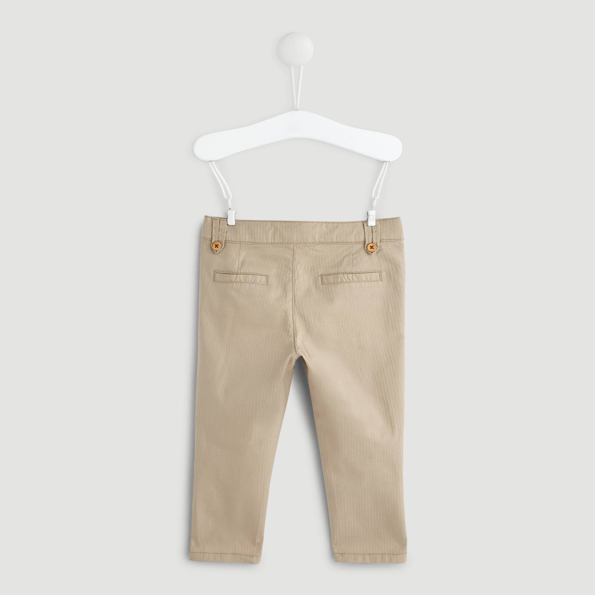 Pantalon twill 3 boutons, Coquille, large image number 1
