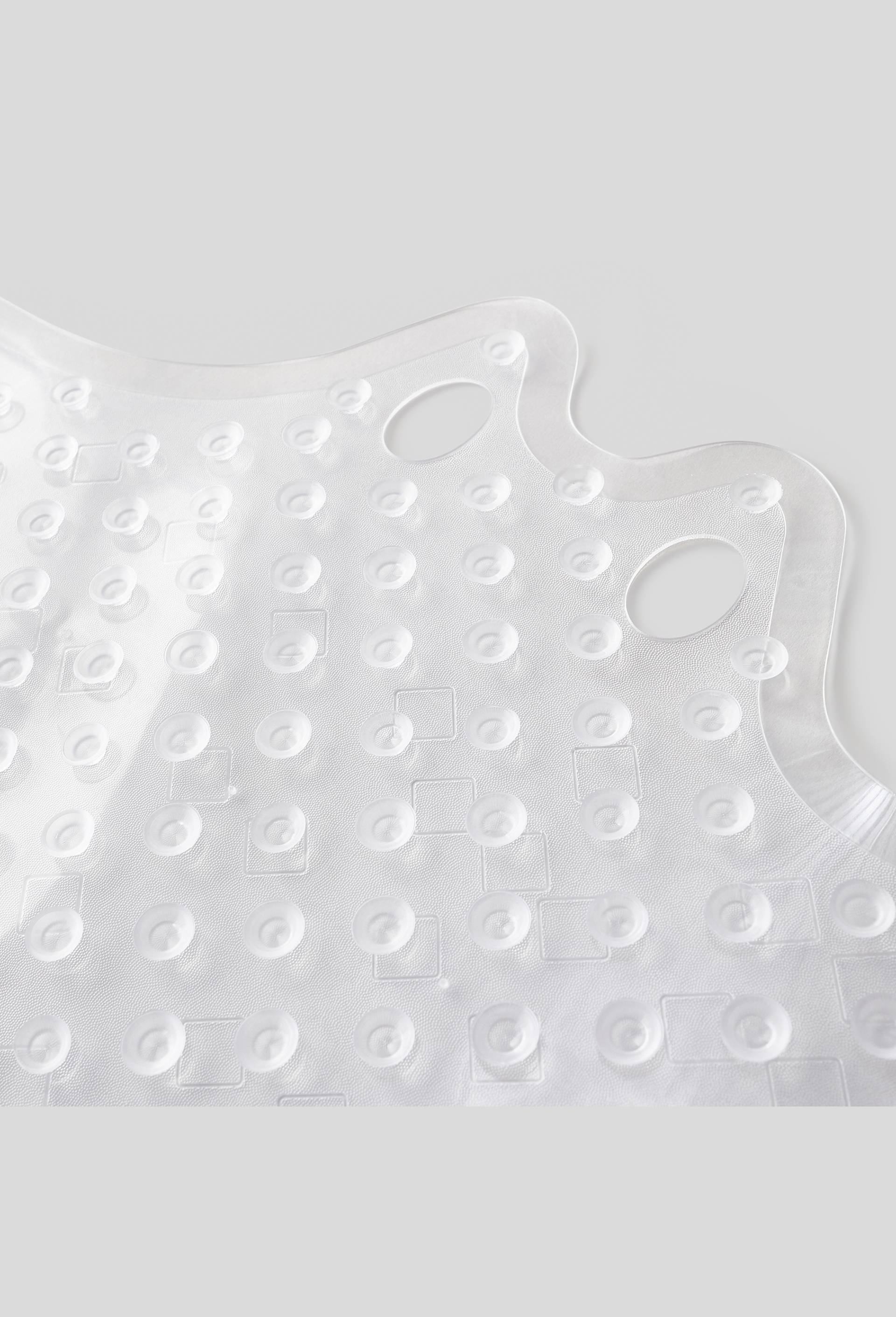Tapis de baignoire forme crocodile, Blanc, large image number 1