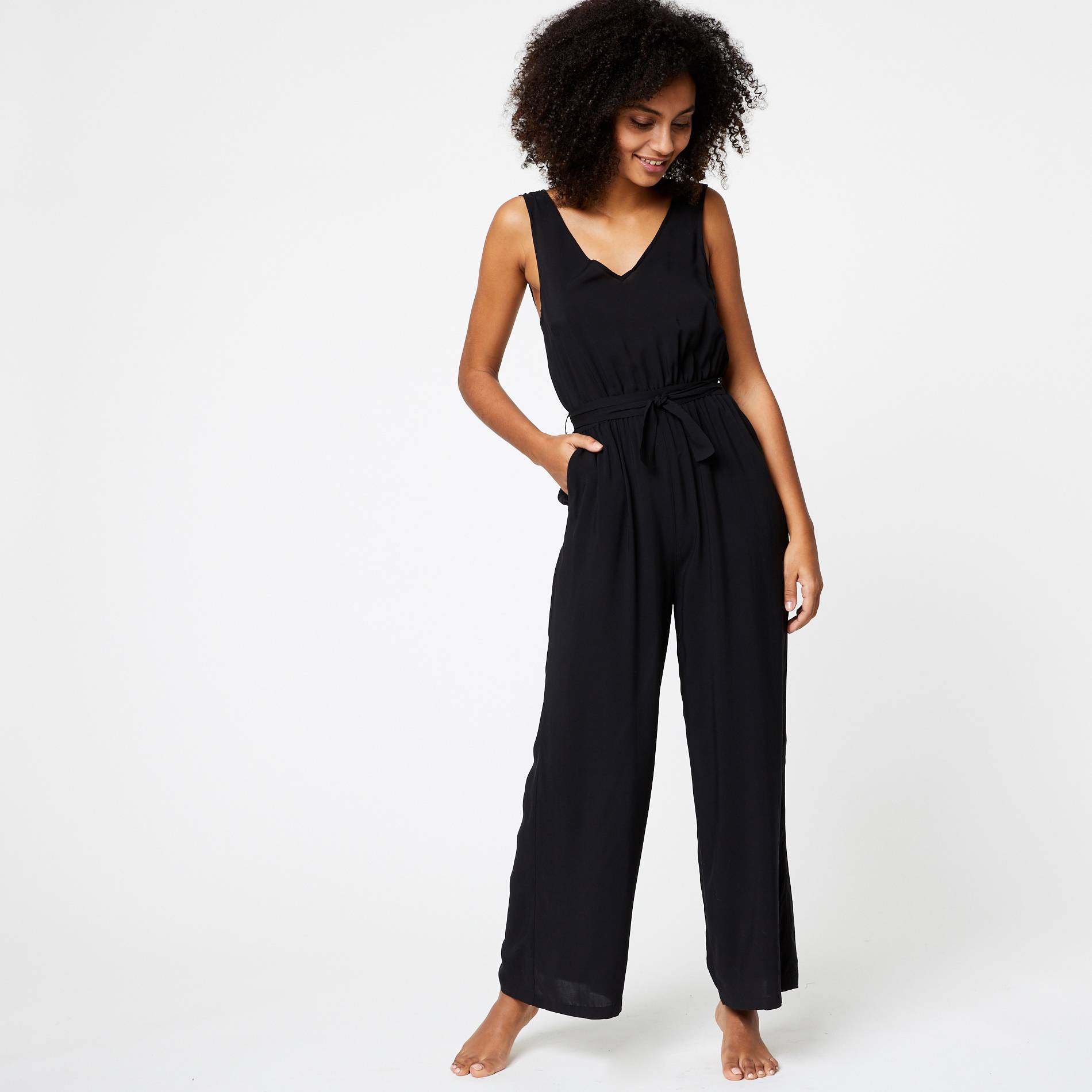 Pantalon, Noir, large image number 0