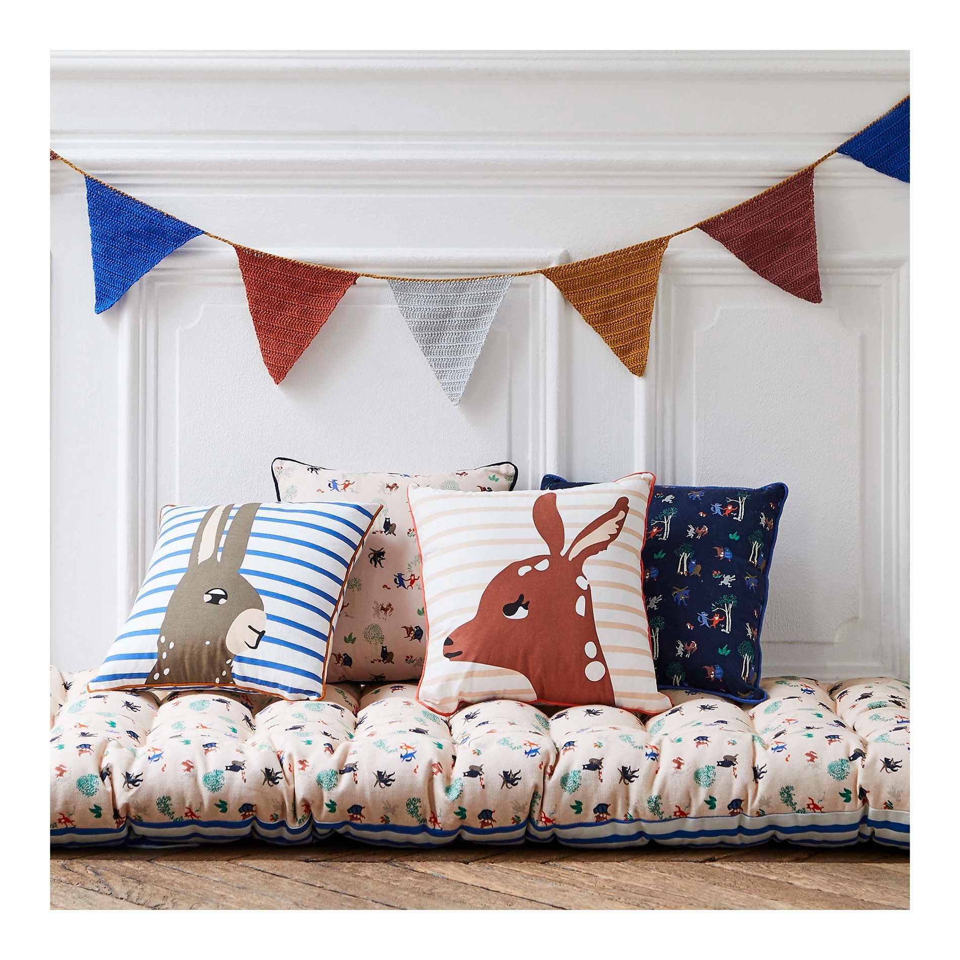 Coussin - Oeuf NYC x Monoprix, Bleu, large image number 2