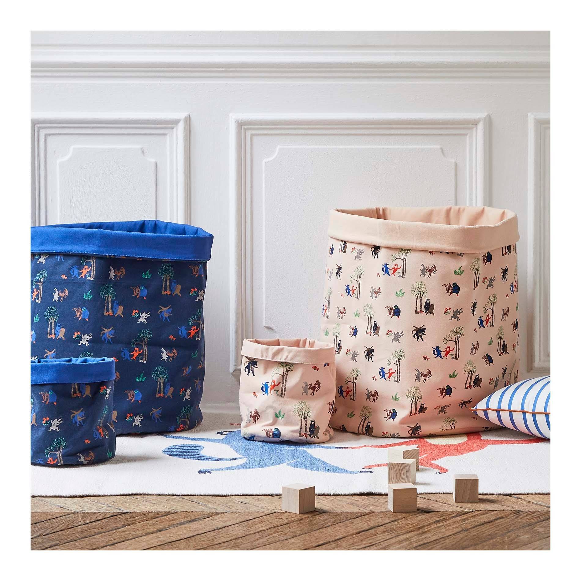 Corbeille - Oeuf NYC x Monoprix, Bleu marine, large image number 2.0