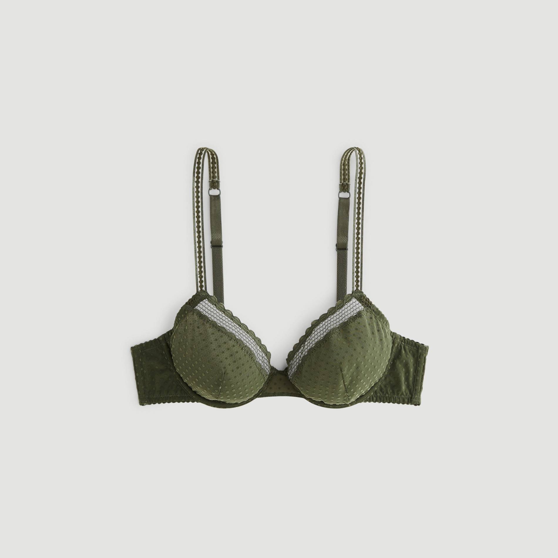 Soutien-gorge corbeille, Emeraude, large image number 2