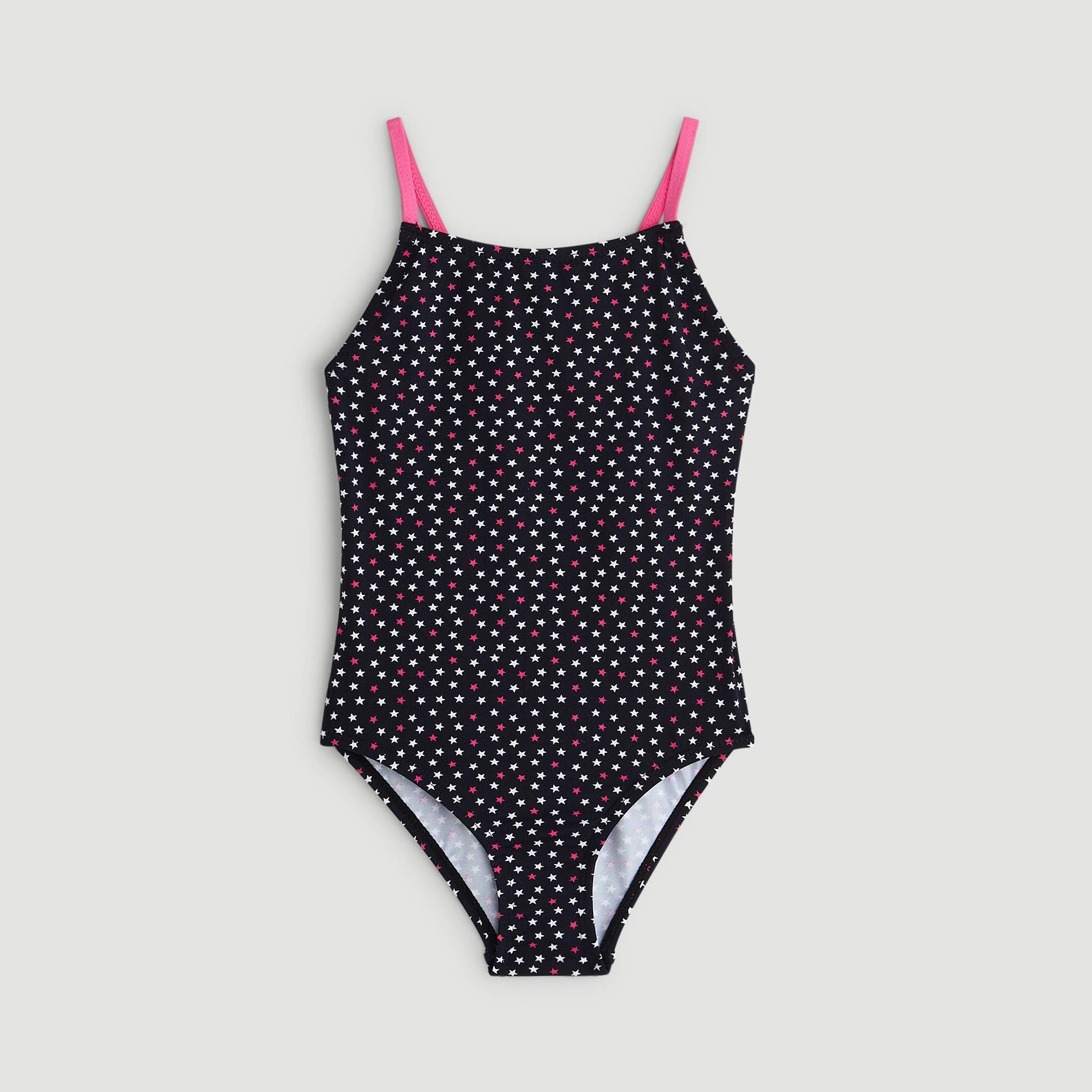 Maillot de bain imprimé, Bleu marine, large image number 0