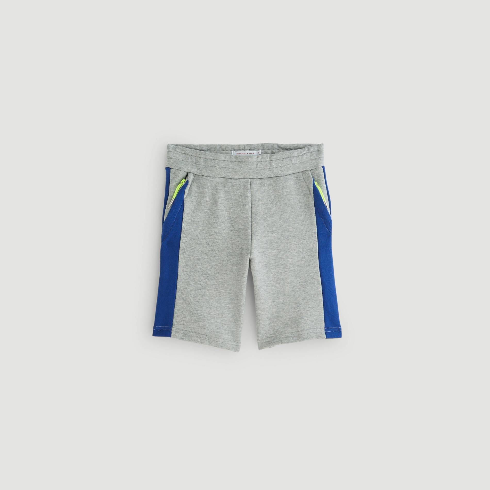 Short - Monoprix Fit, Gris moyen, large image number 0.0
