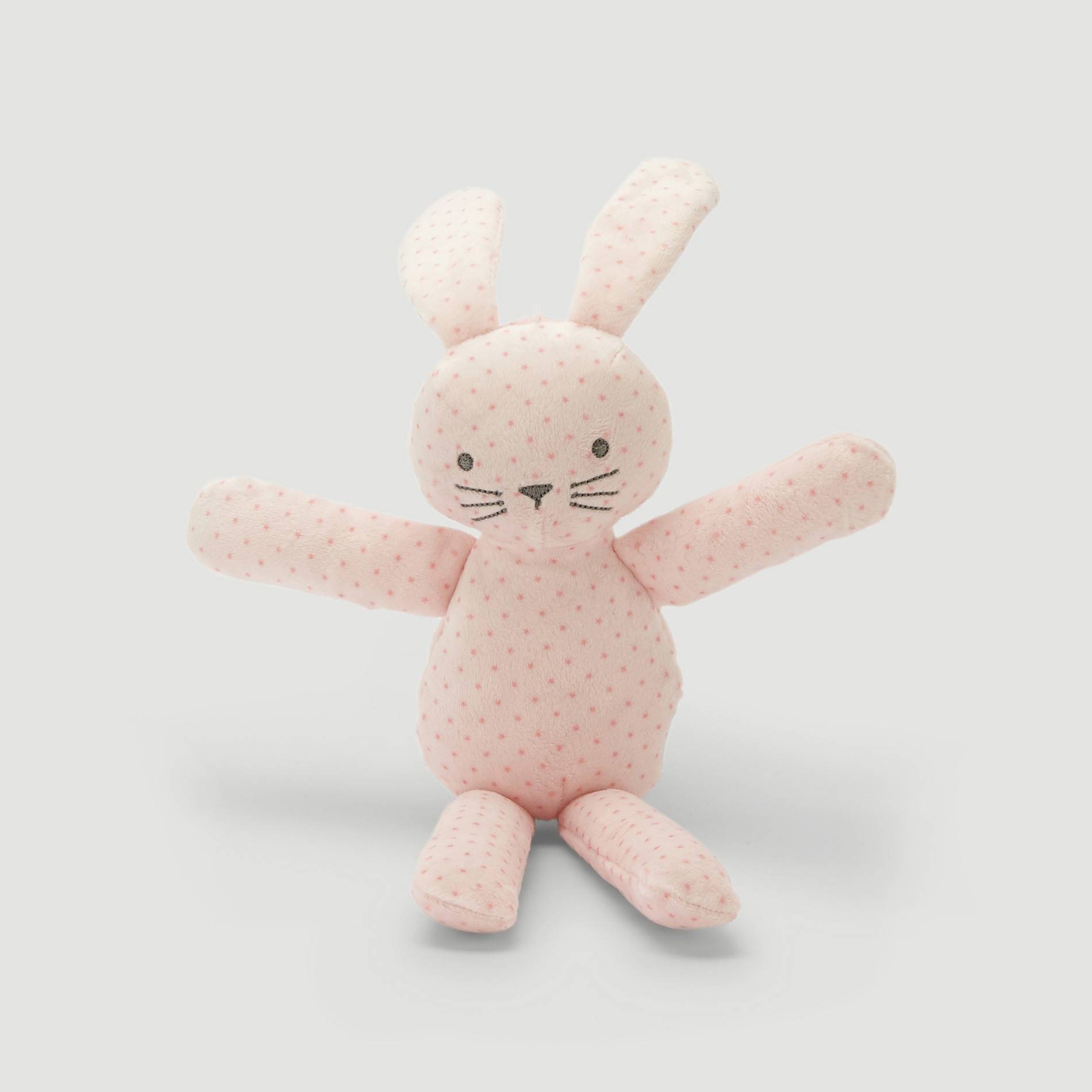 Doudou lapin, Rose clair, large image number 0.0