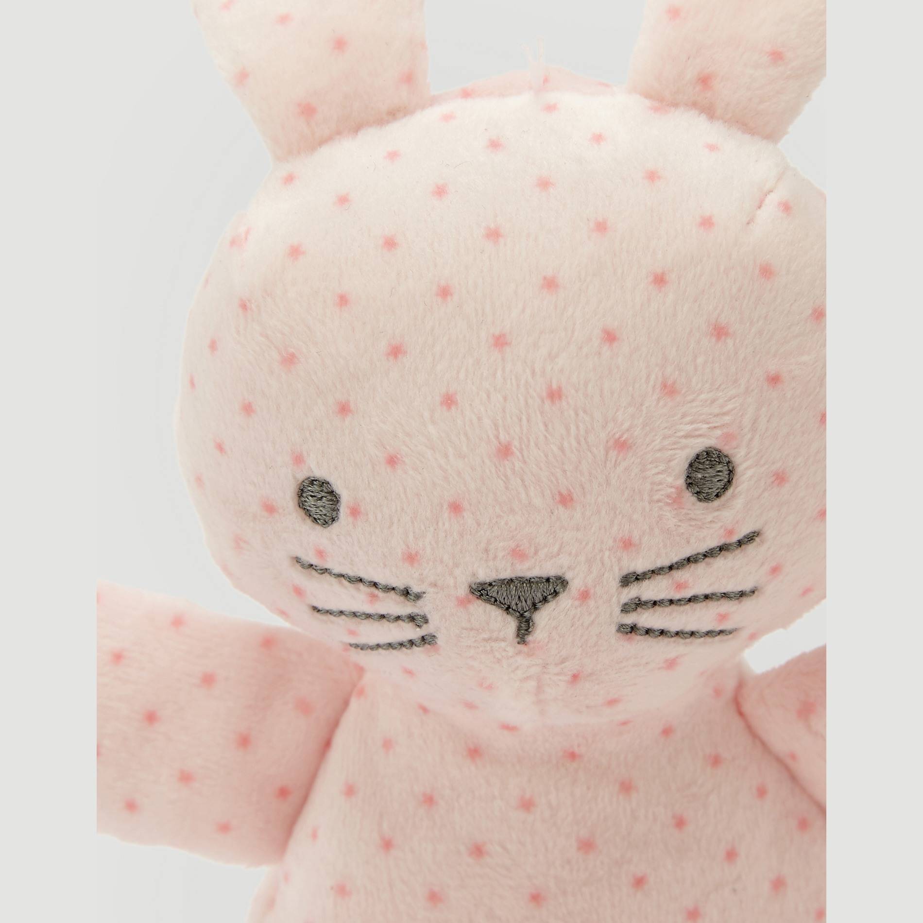 Doudou lapin, Rose clair, large image number 1.0