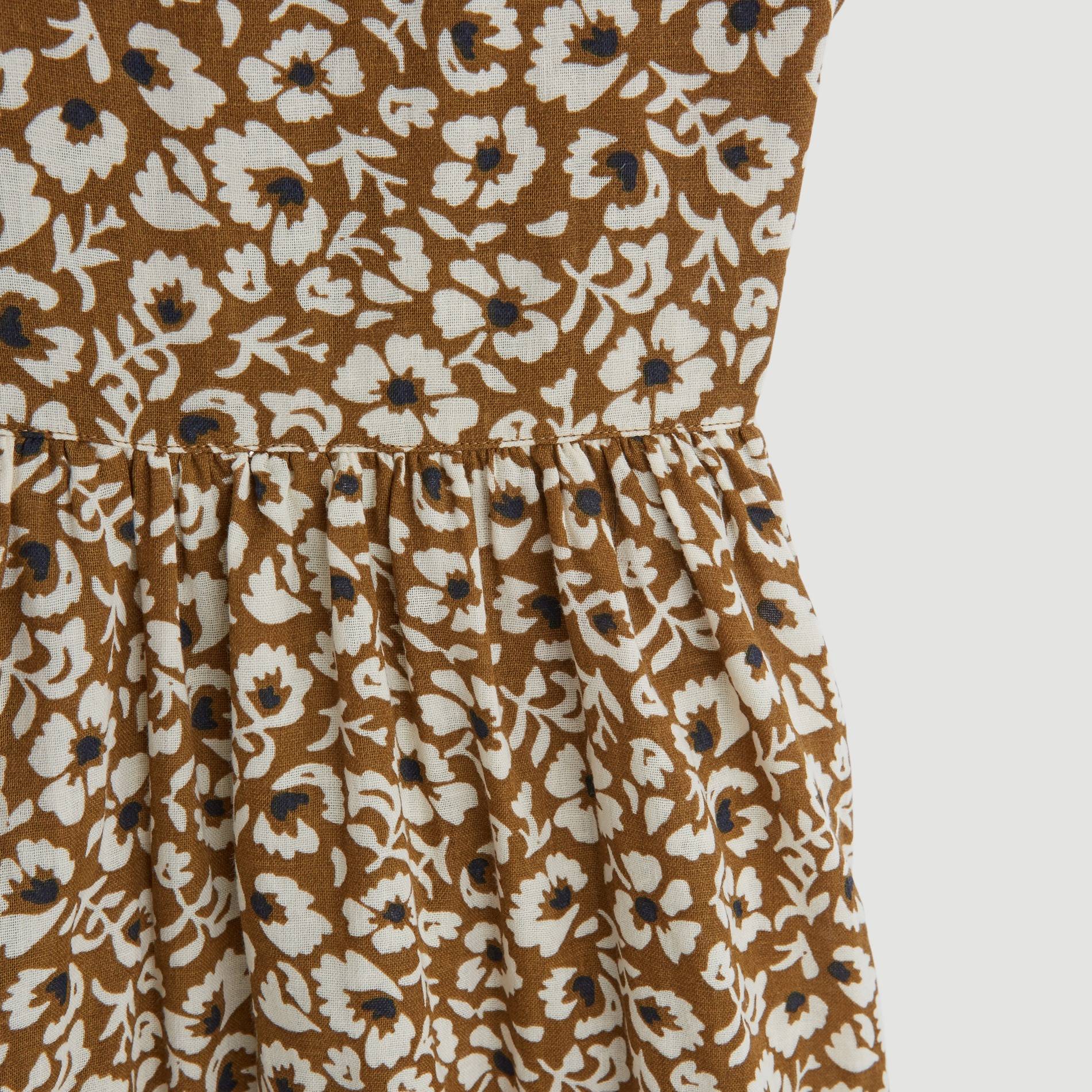 Robe imprimée, Chocolat, large image number 2