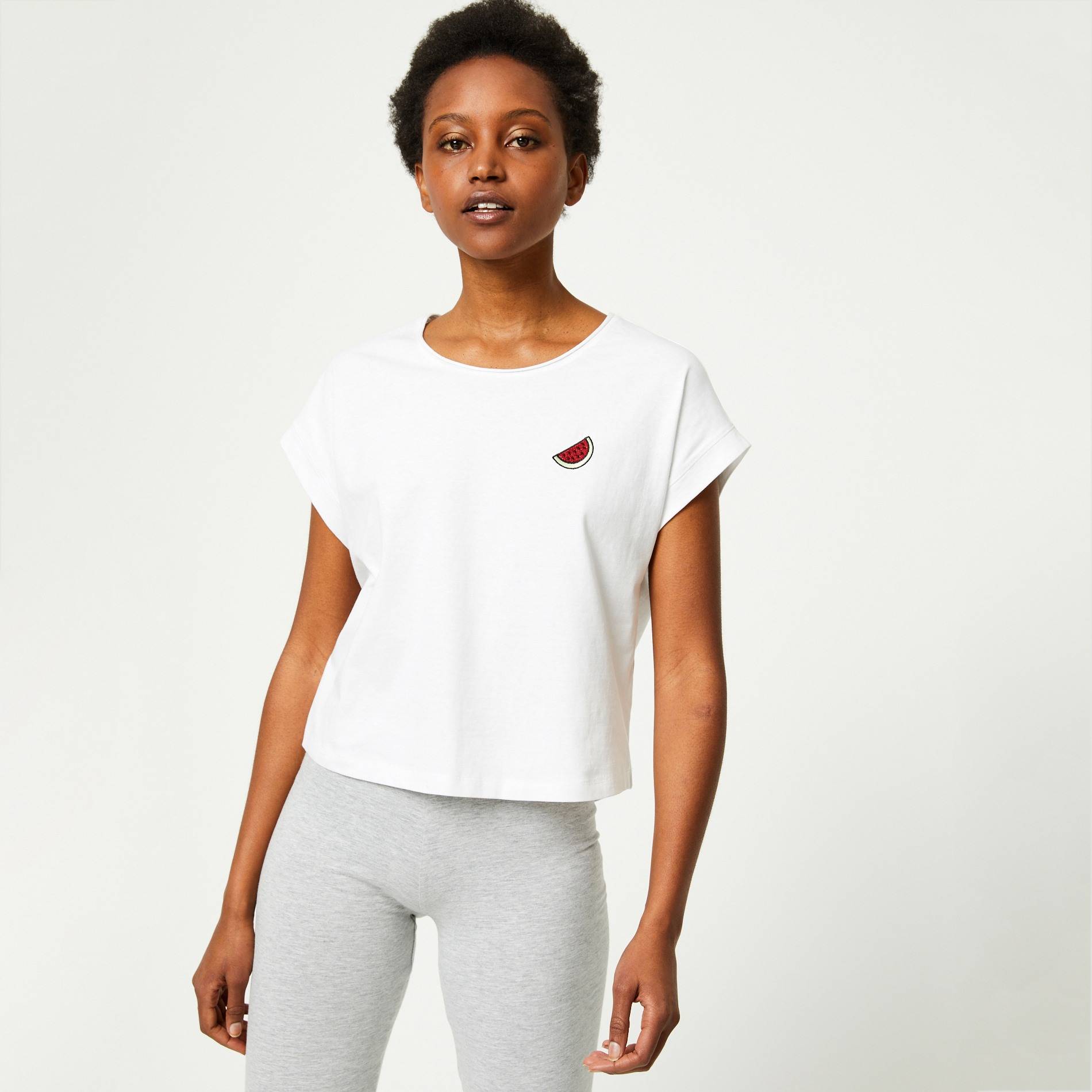 Tshirt en coton, Blanc, large image number 0