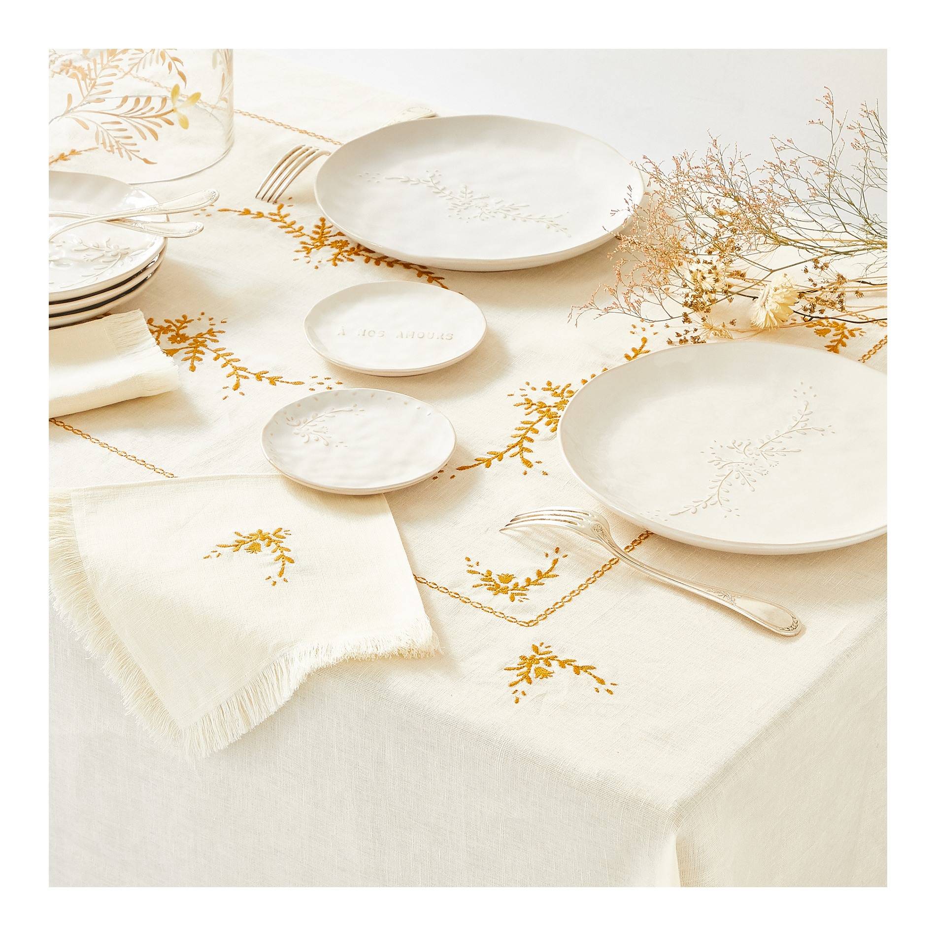 Assiette à pain - Laure de Sagazan x Monoprix, Ecru, large image number 2