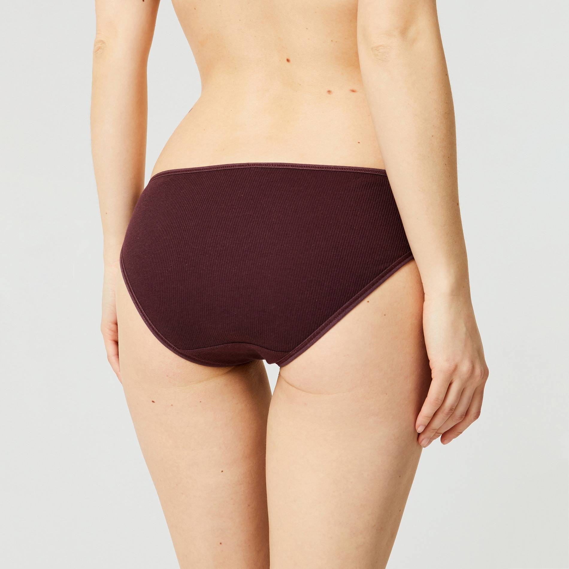 Culotte en coton, Prune, large image number 1