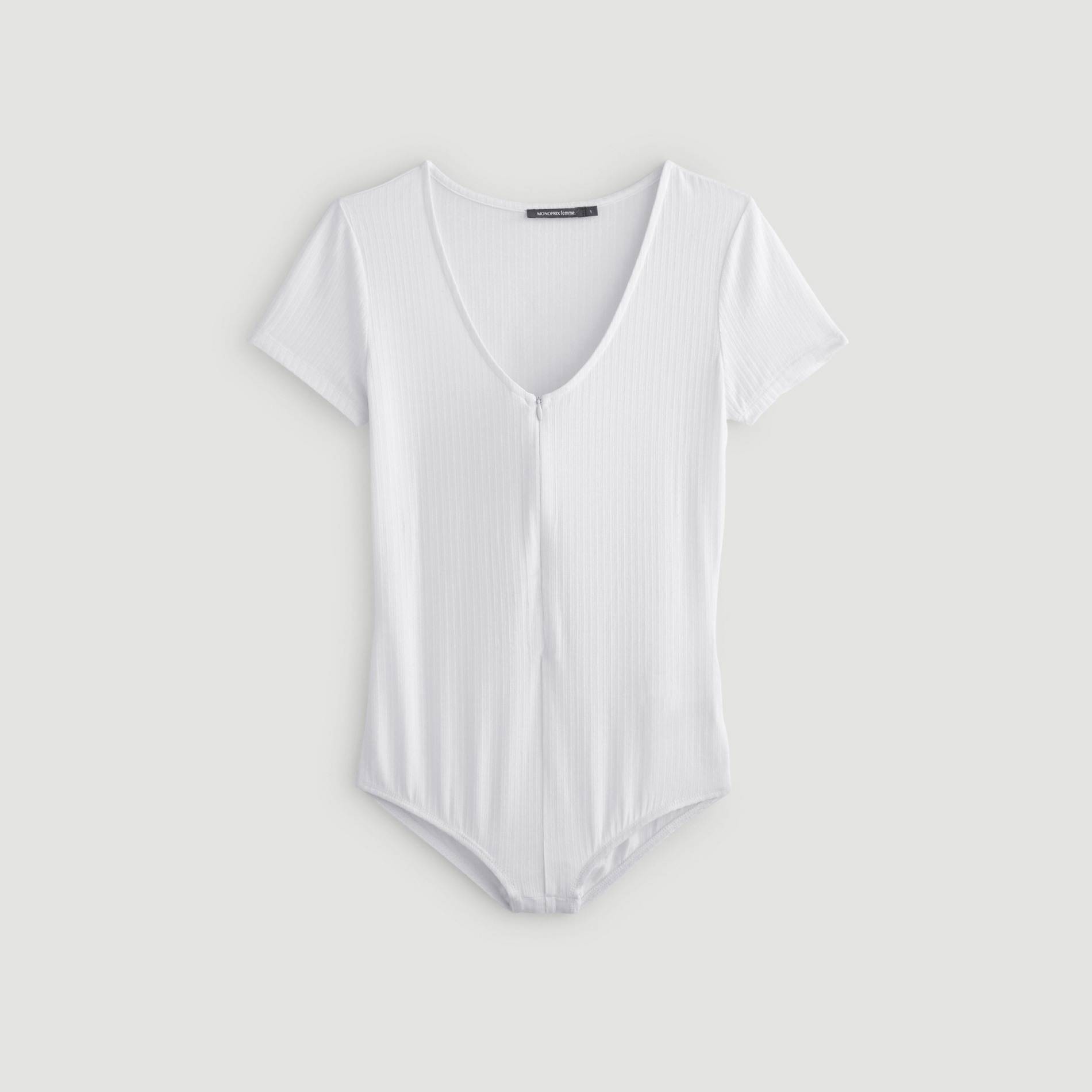Body jersey, Blanc, large image number 2