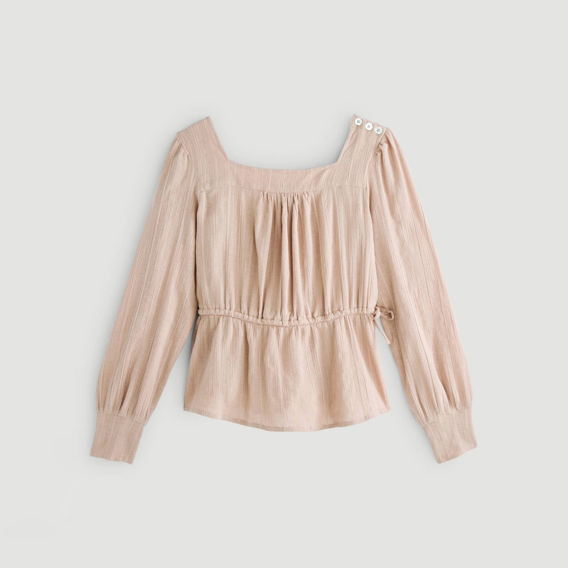 Blouse en coton, Rose clair, large image number 2