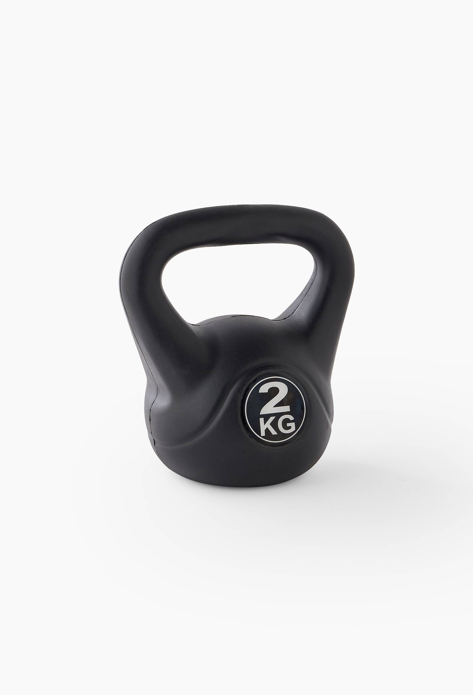 Kettlebell 2kg, Noir, large image number 0