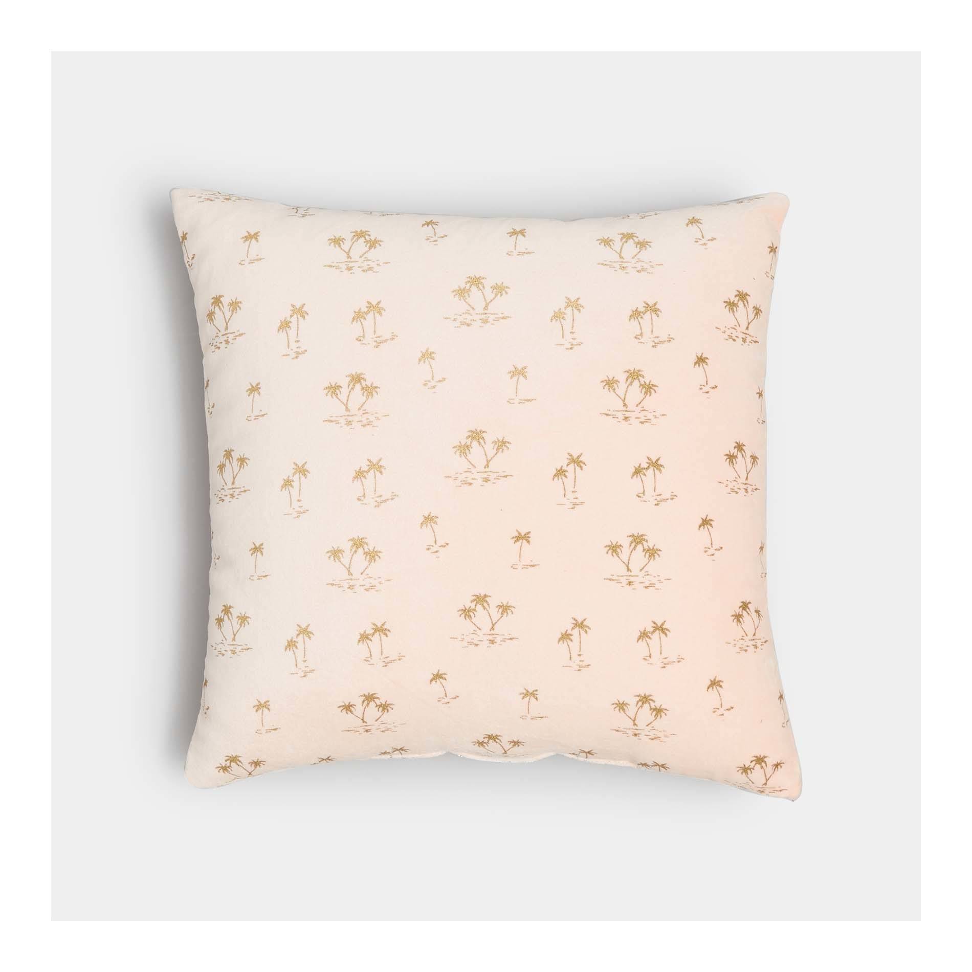 Coussin en velours, Framboise, large image number 0