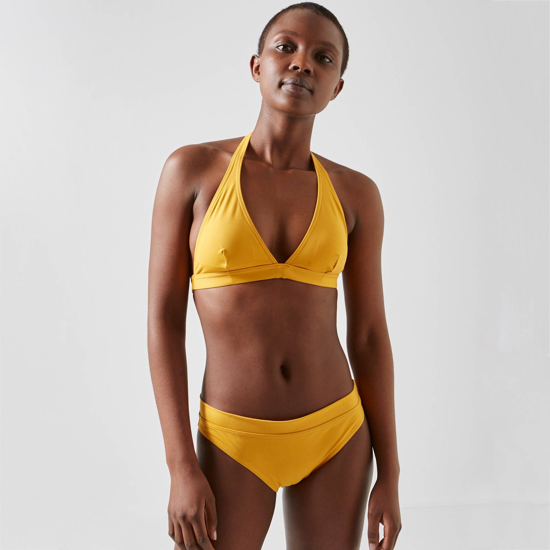 Maillot de bain uni, Ocre, large image number 2.0