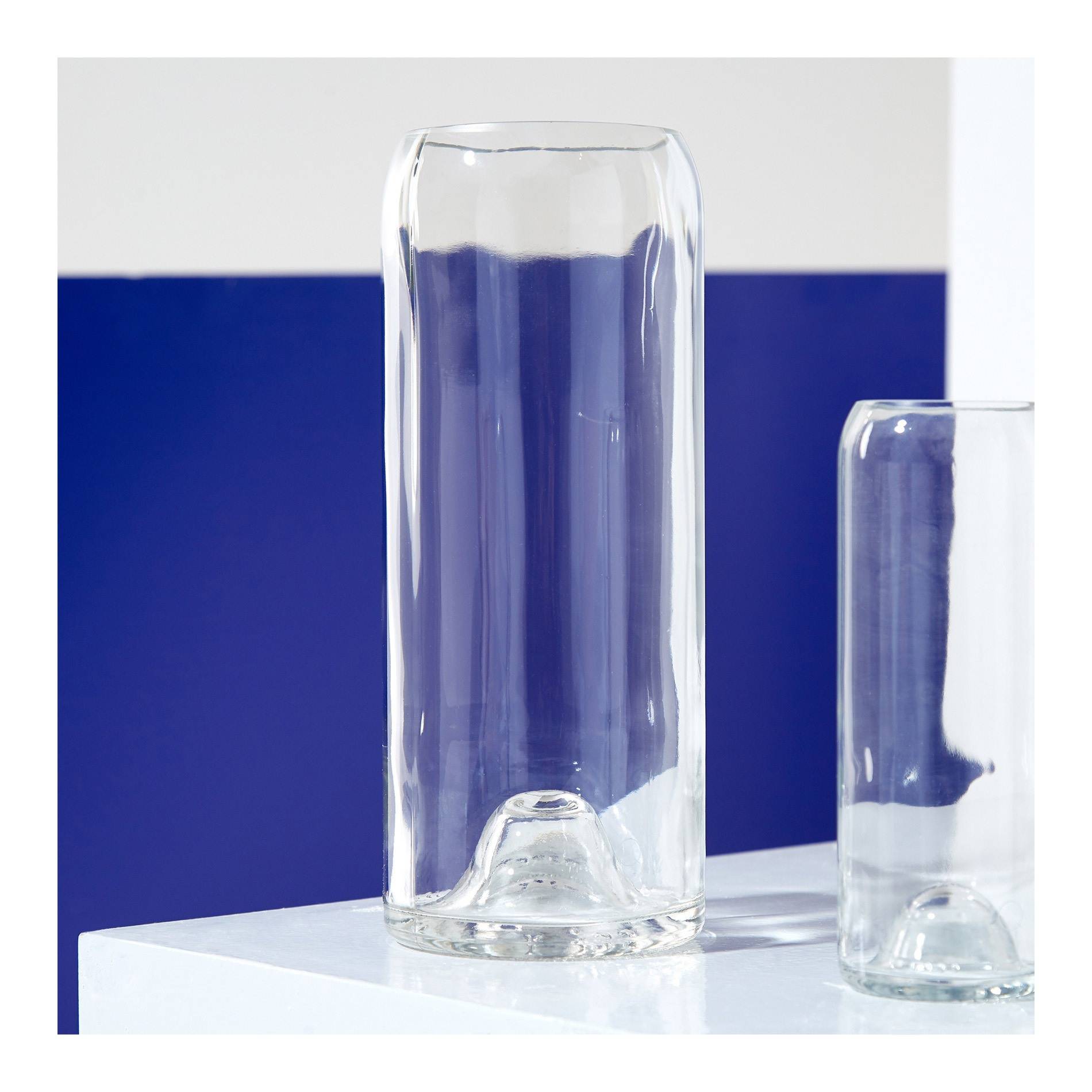 Vase Q de Bouteille x Monoprix, Blanc, large image number 0