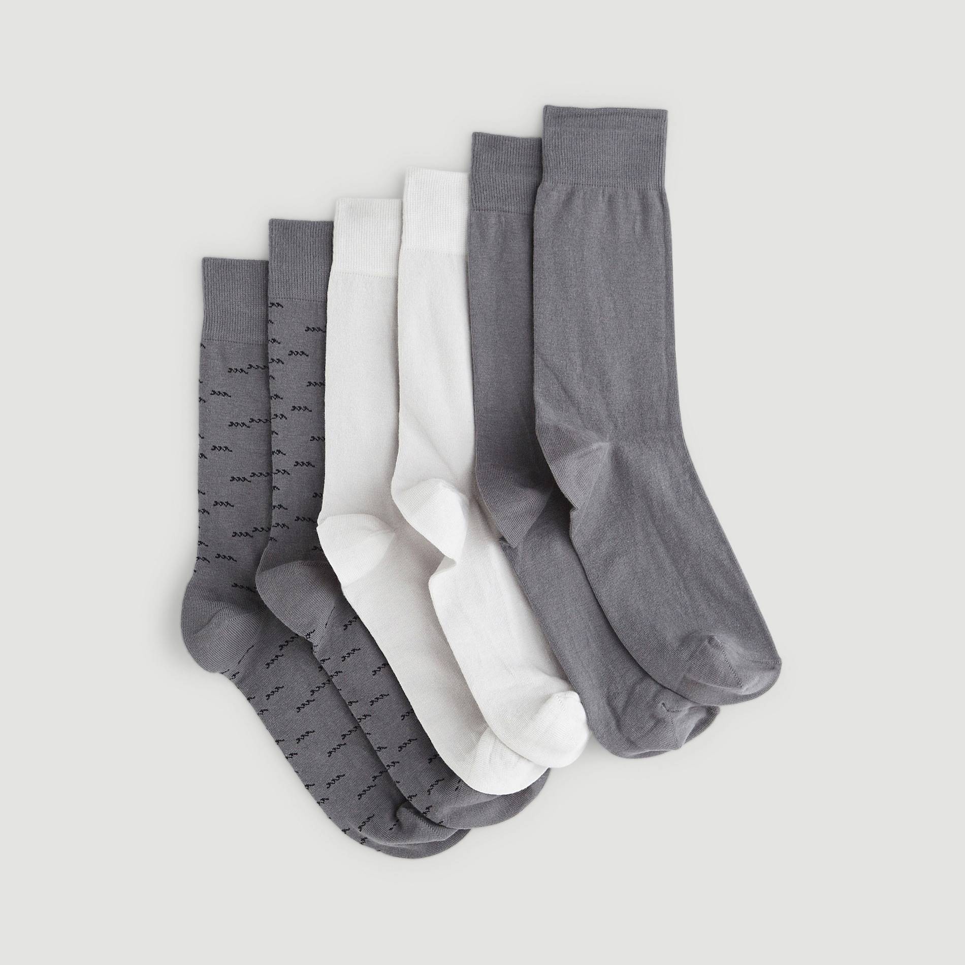 Lot de 3 paires de chaussettes, Gris anthracite, large image number 1