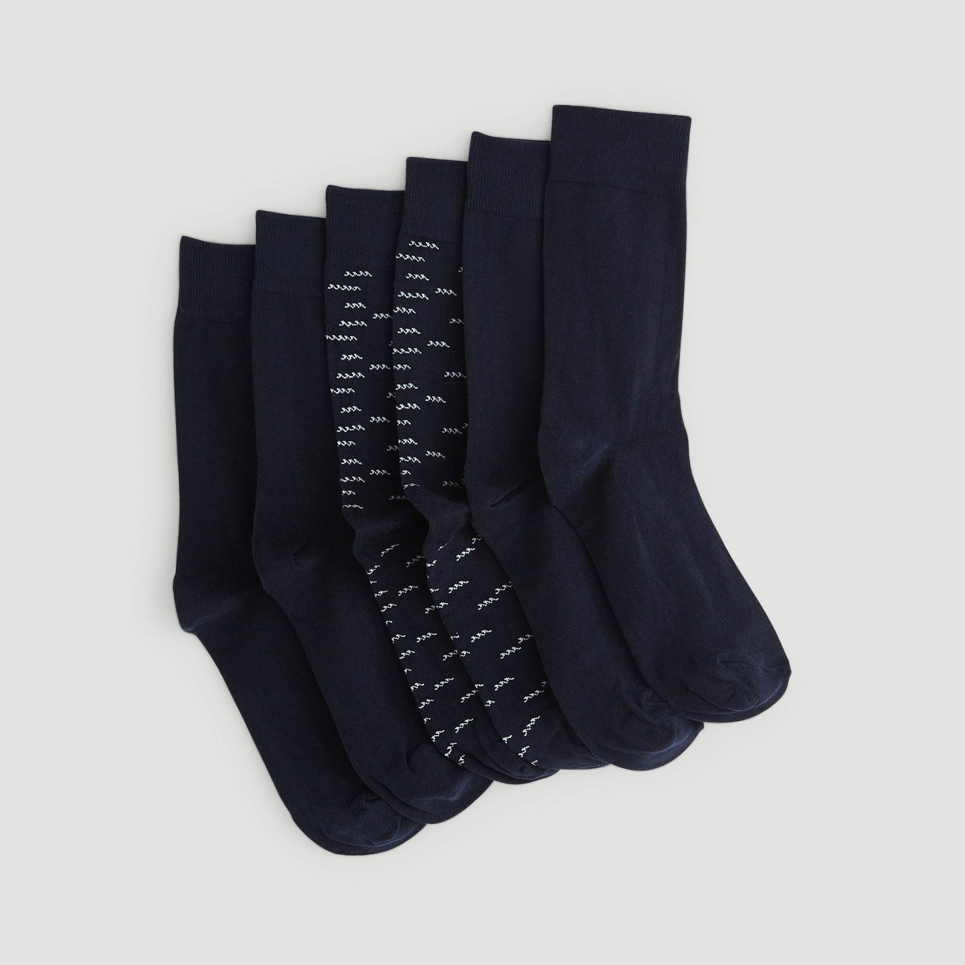 Lot de 3 paires de chaussettes, Bleu marine, large image number 1