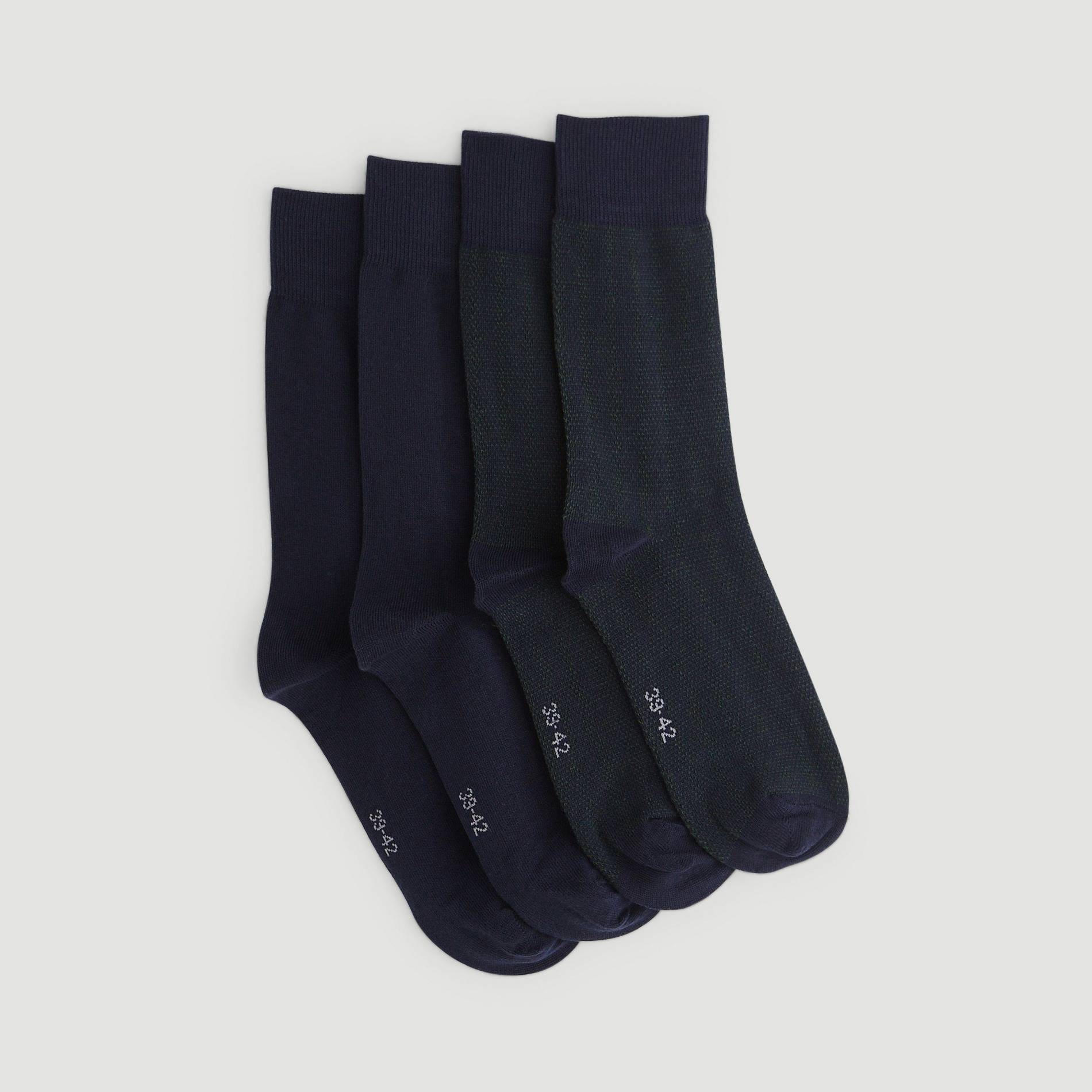 Lot de 2 paires de chaussettes, Bleu marine, large image number 1.0