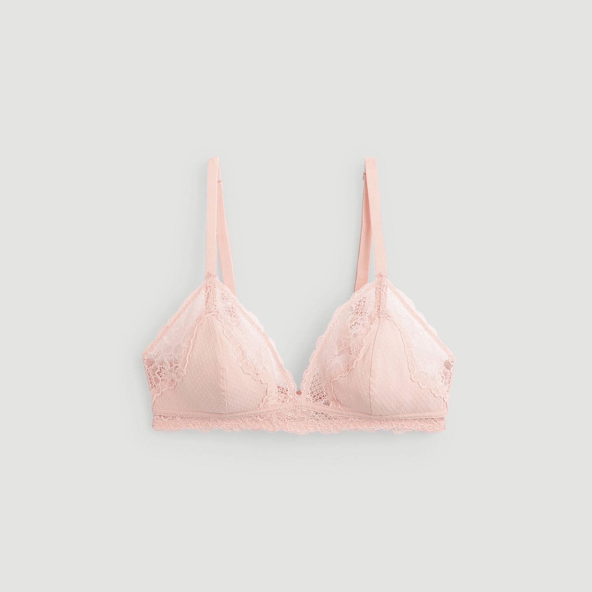 Soutien-gorge triangle, Bois de rose, large image number 2