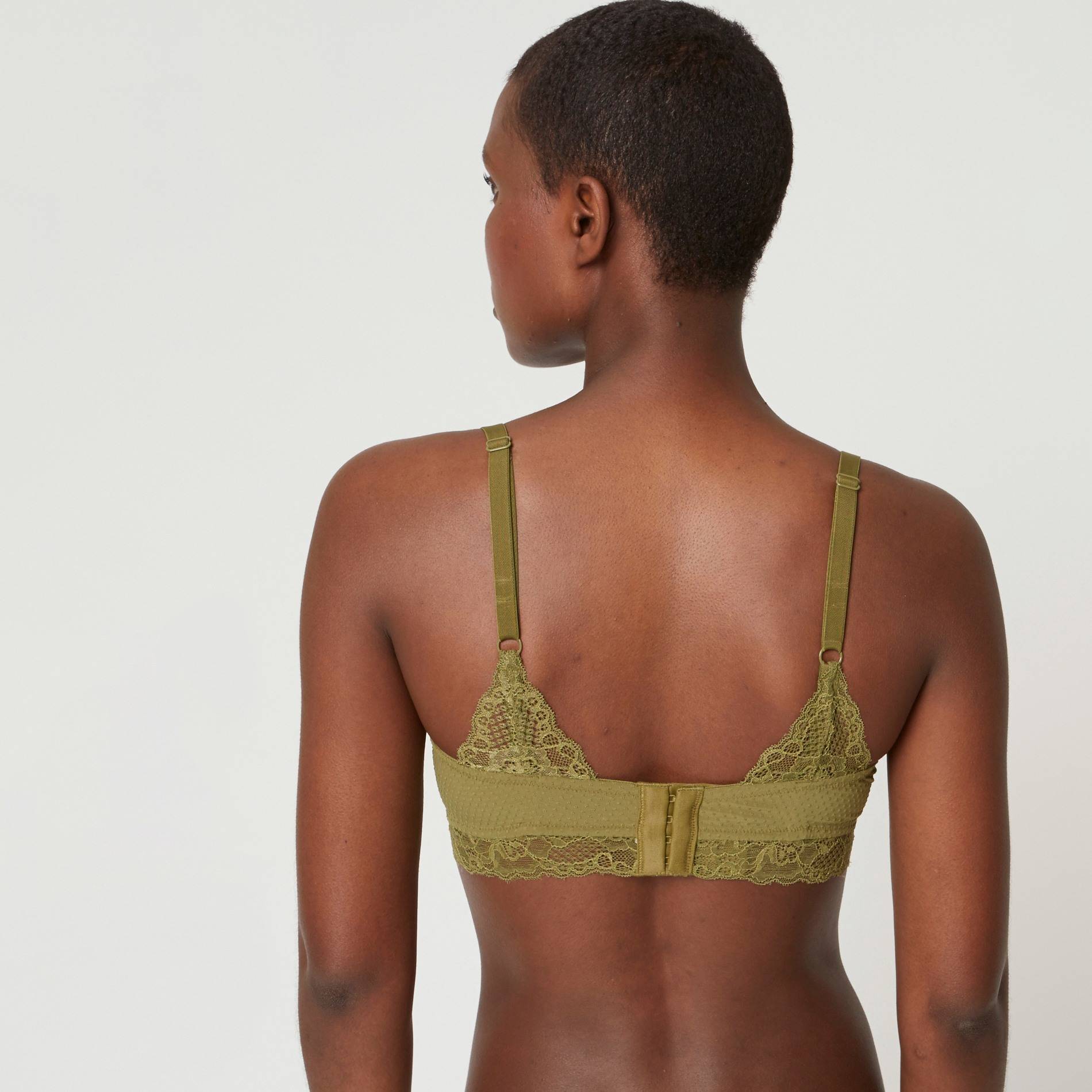 SOutien-gorge bustier, Vert foncé, large image number 1.0