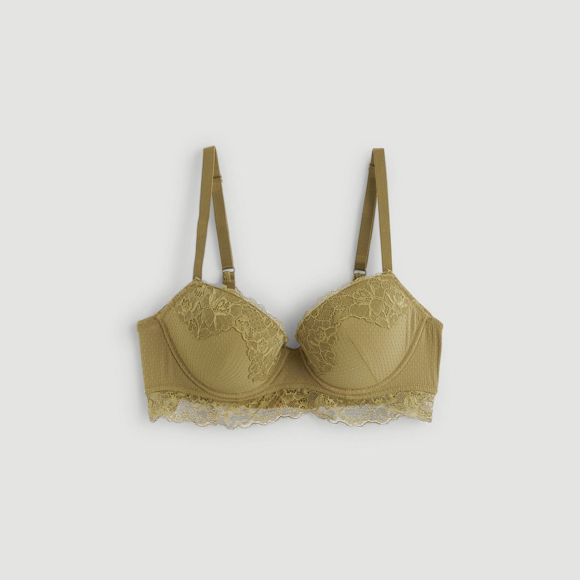 SOutien-gorge bustier, Vert foncé, large image number 2.0