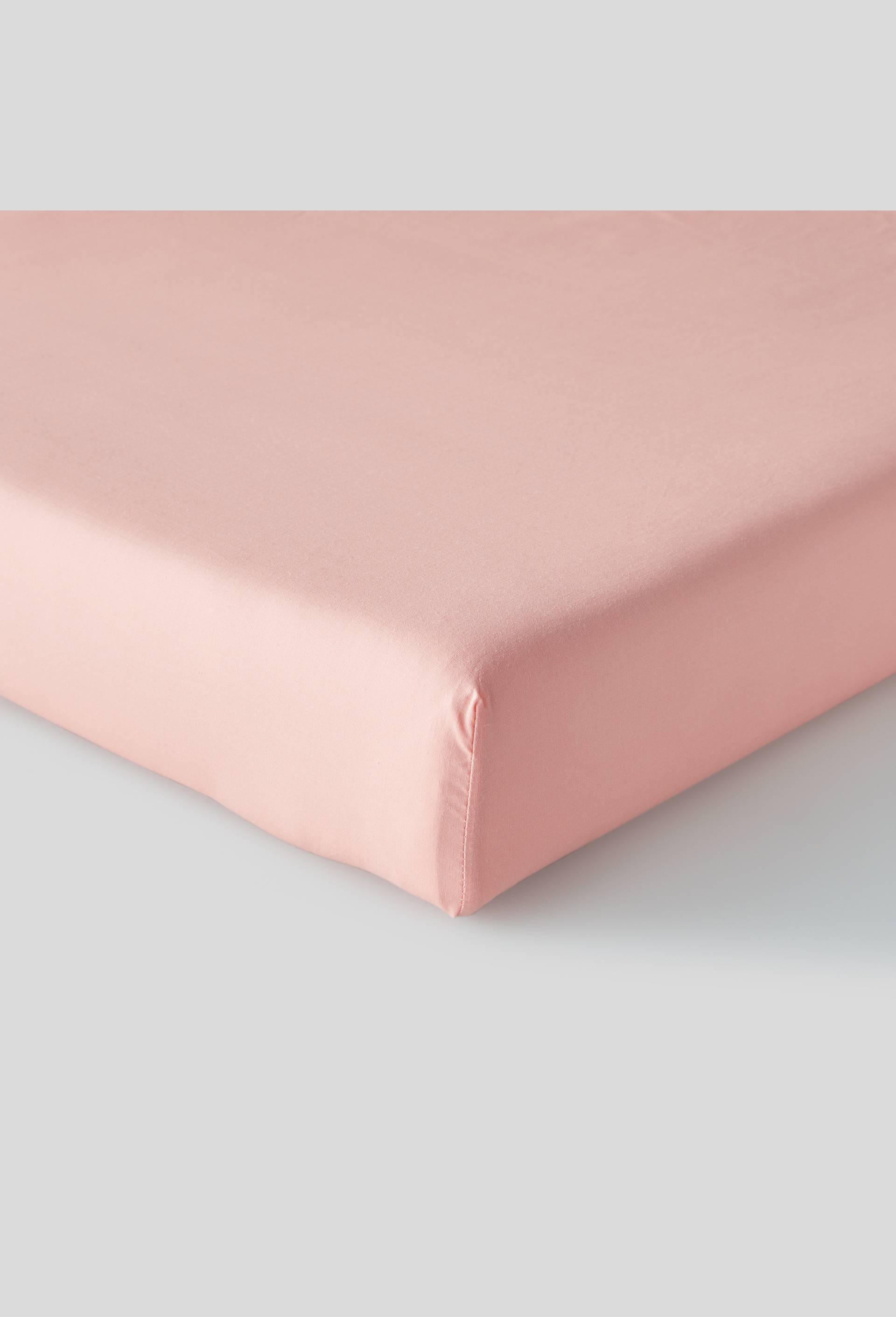 Drap housse 90, Bois de rose, large image number 0