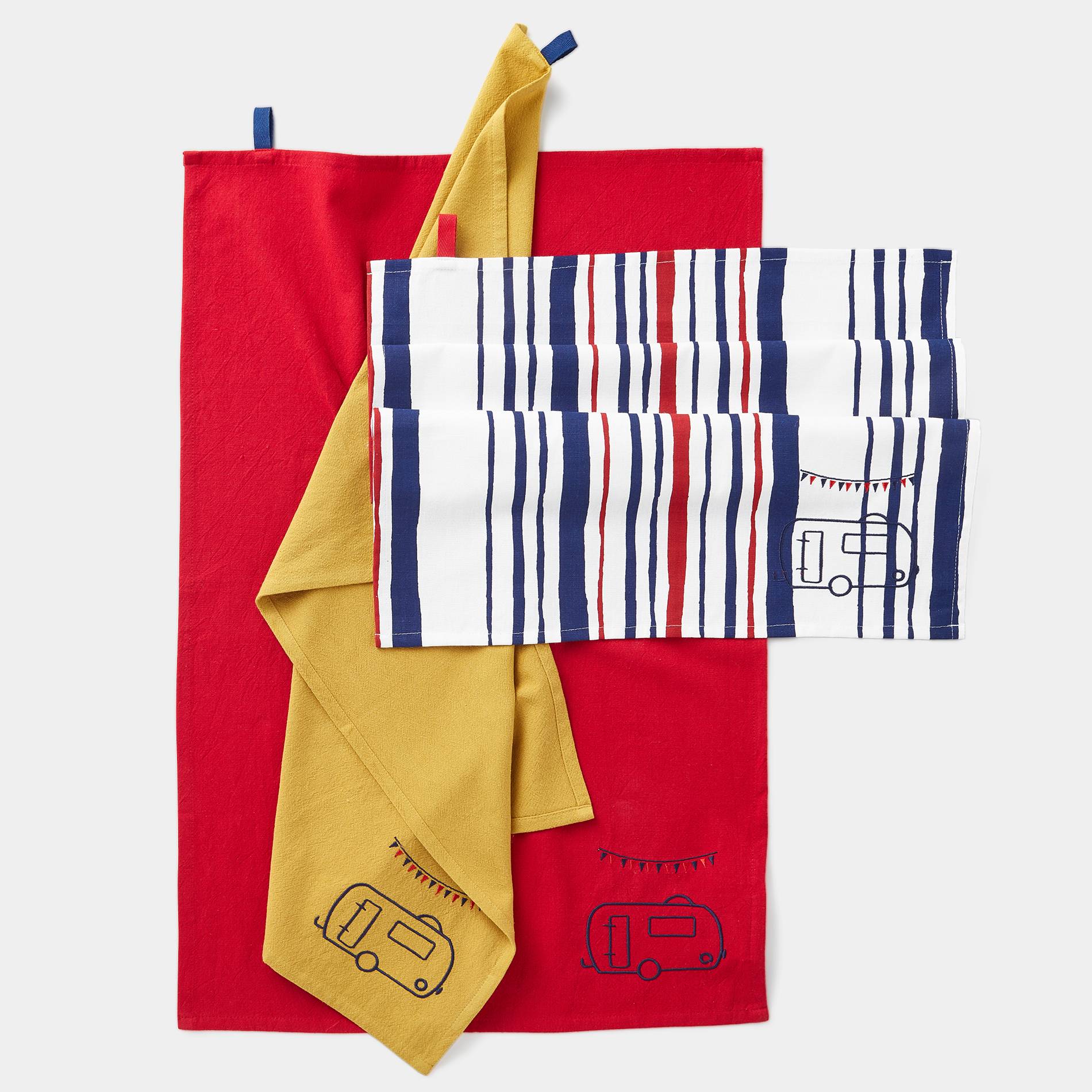 Torchon - Ines De La Fressange et Périgot x Monoprix, Cobalt, large image number 1
