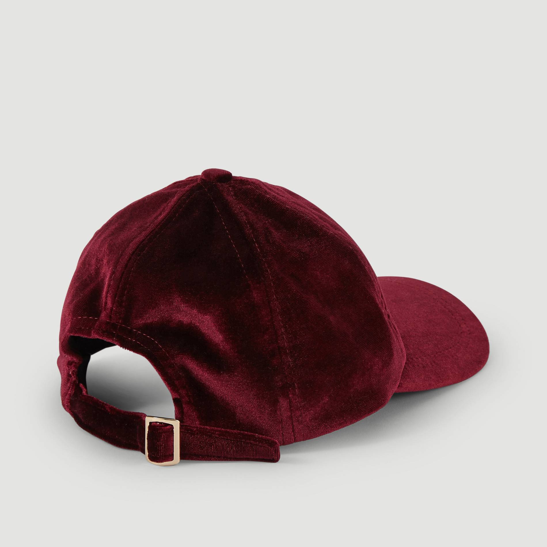Casquette en velours, Brique, large image number 1.0