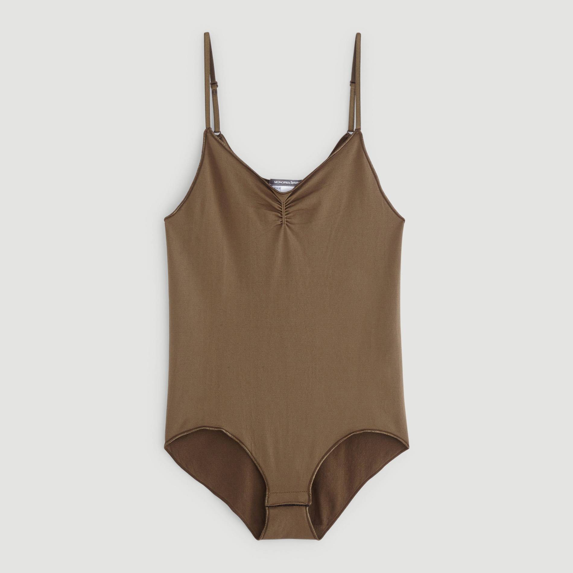 Body sans couture, Vert foncé, large image number 2.0