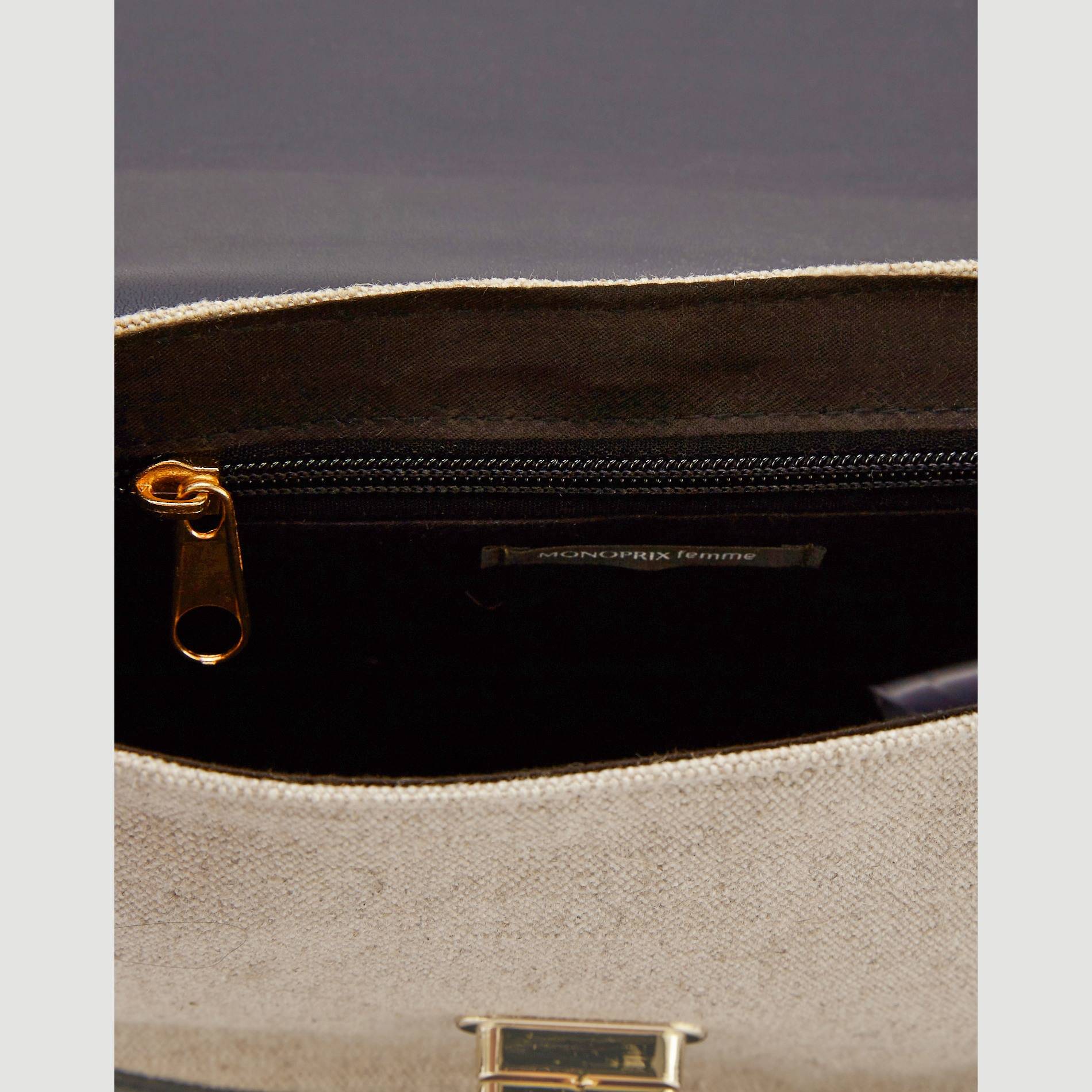 Sac bi-matière, Noir, large image number 2