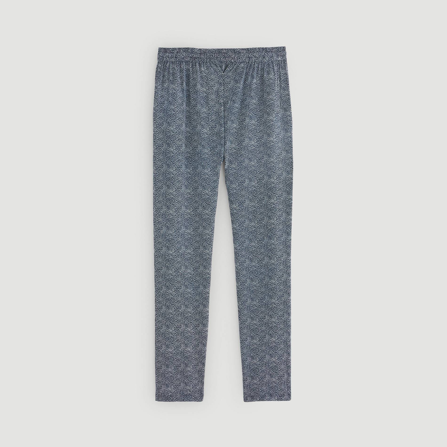 Pantalon imprimé, Bleu marine, large image number 2