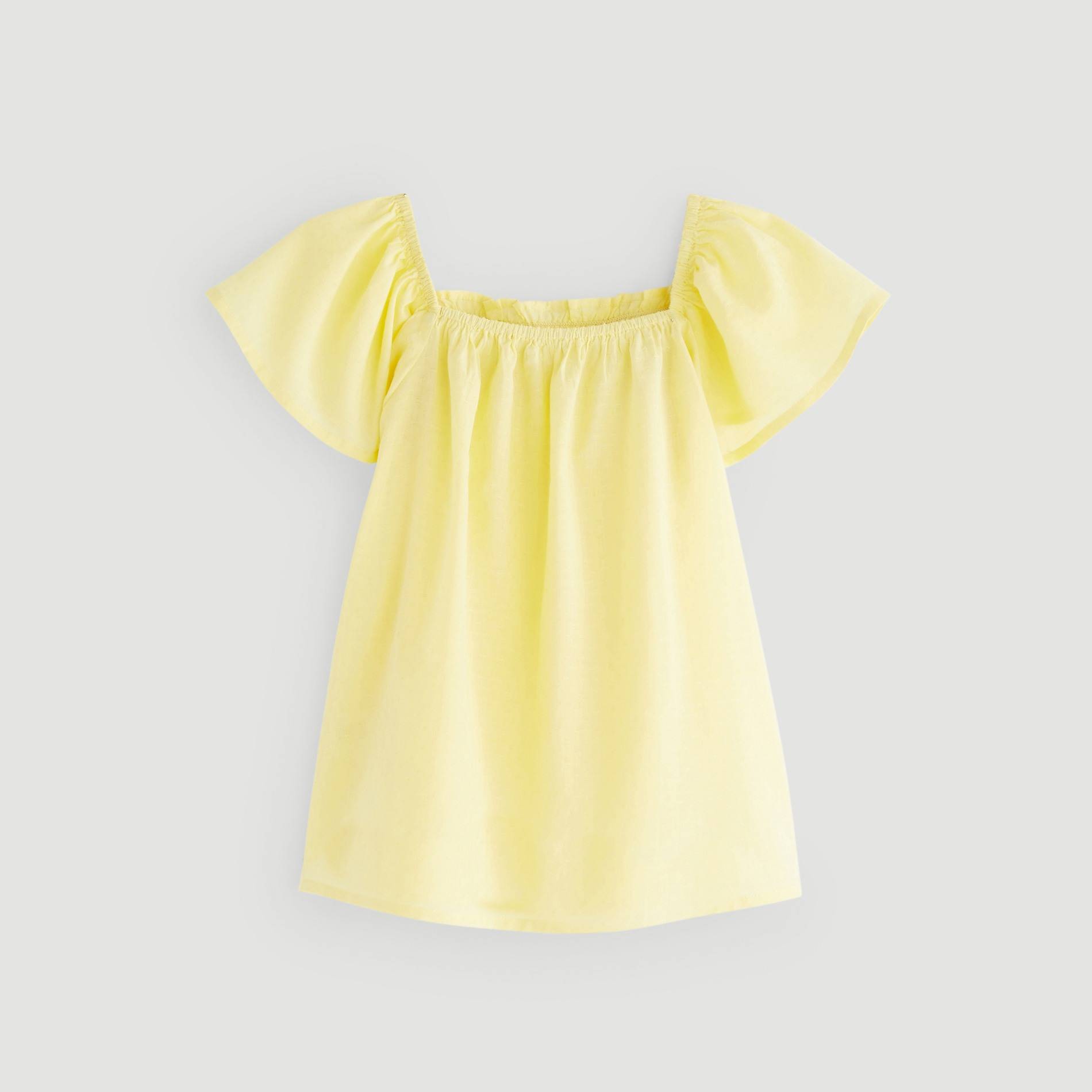 Blouse à smock, Jaune clair, large image number 1