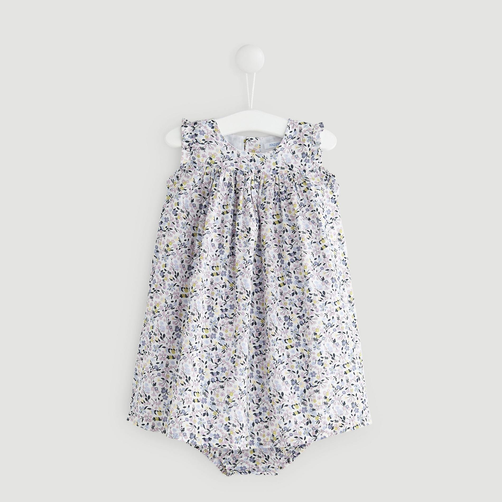 Robe imprimée, Blanc, large image number 0