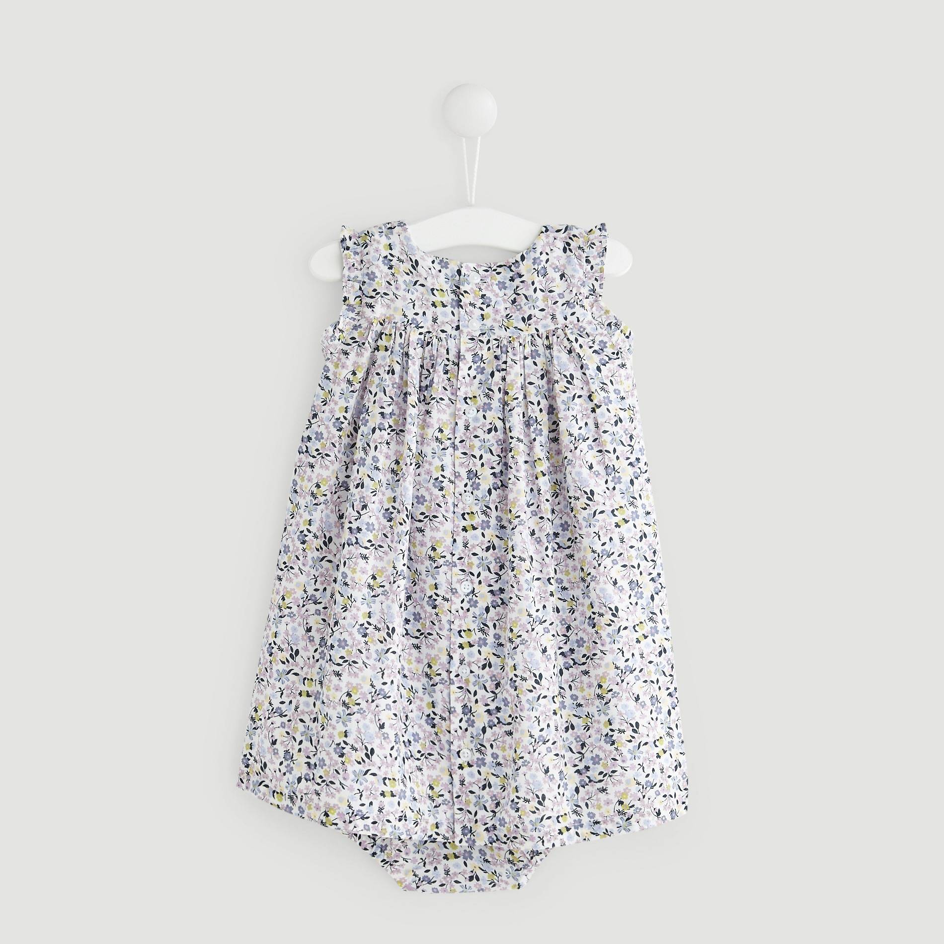 Robe imprimée, Blanc, large image number 1