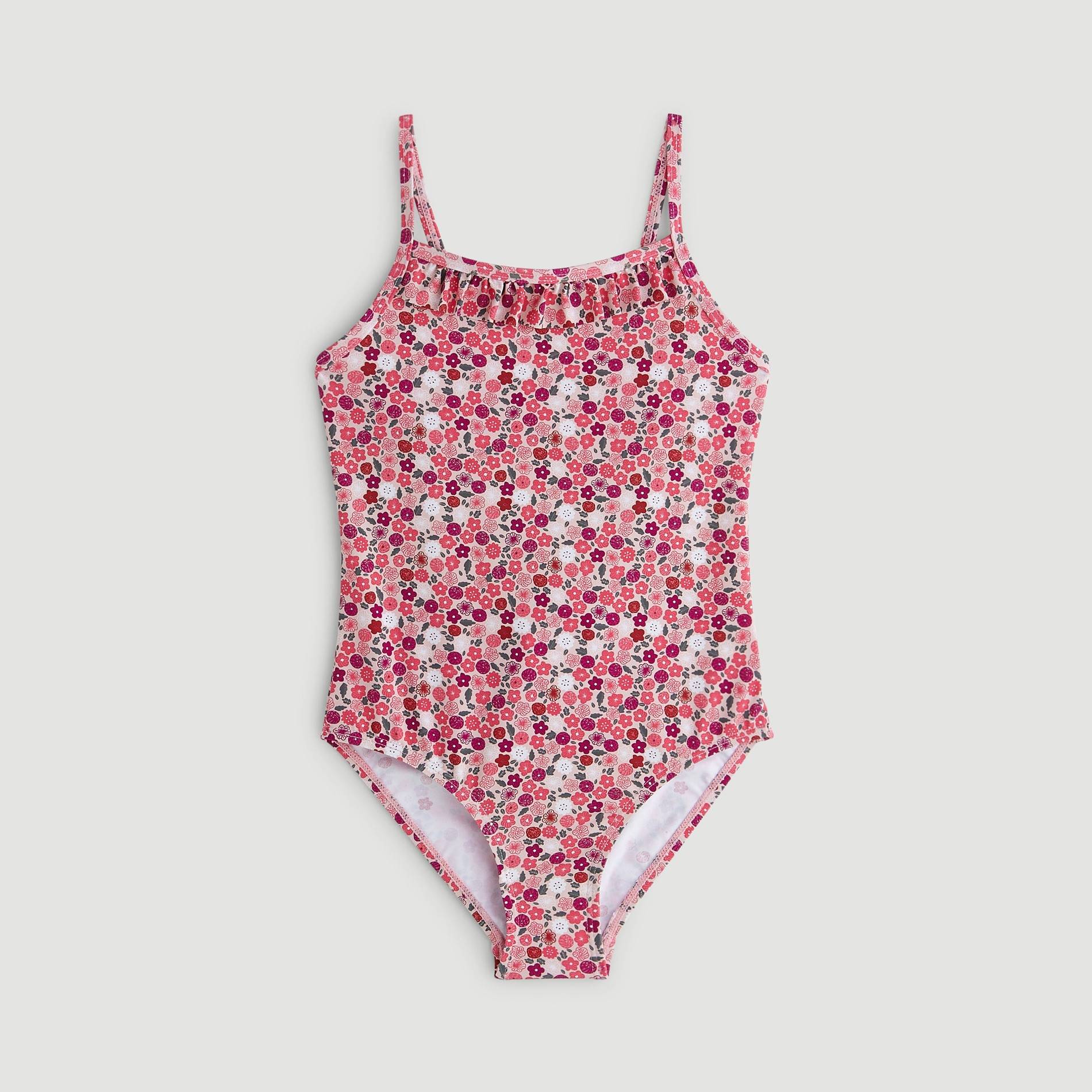 Maillot de bain 1 pièce imprimé, Bois de rose, large image number 0