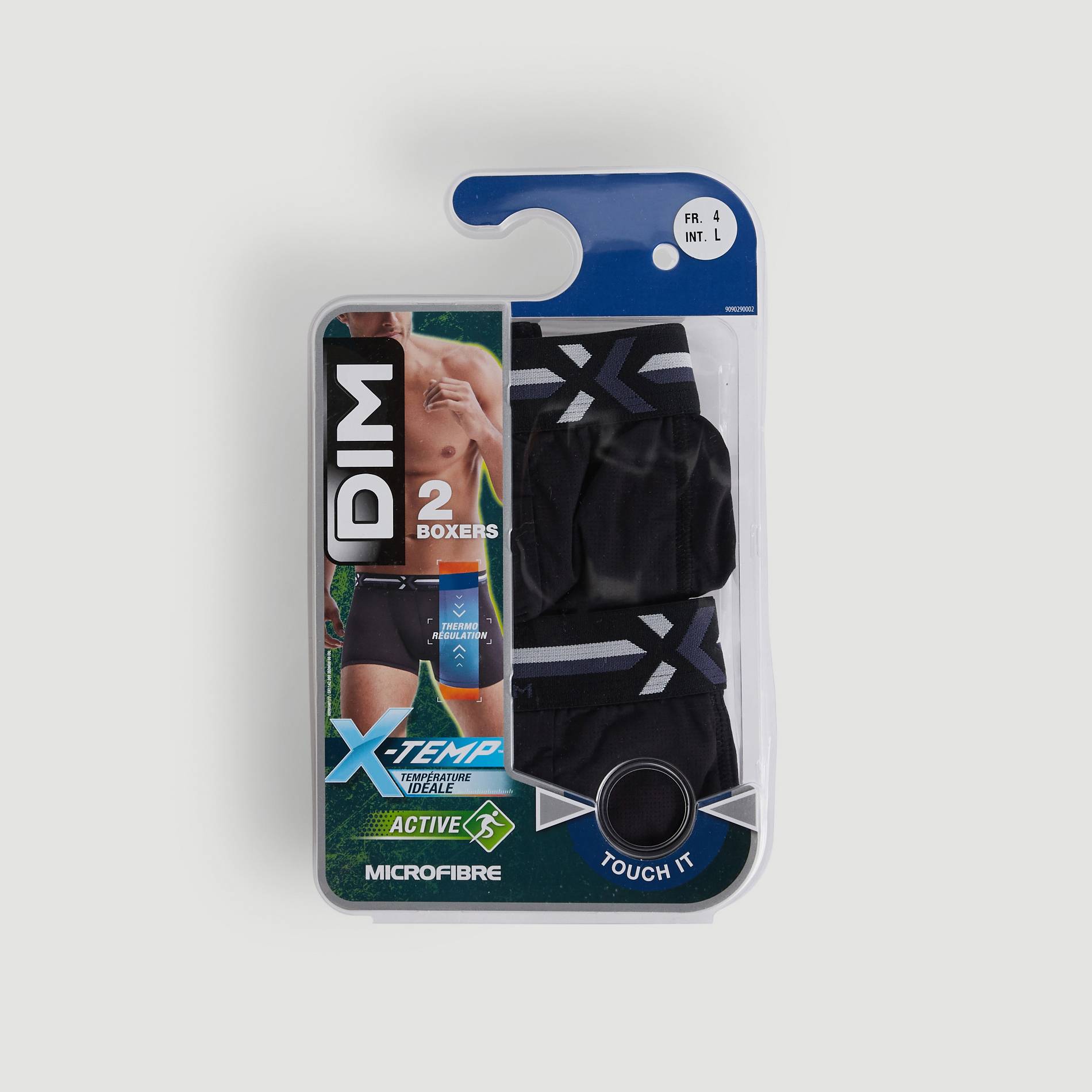 Lot de 2 boxers - DIM, Noir, large image number 1.0
