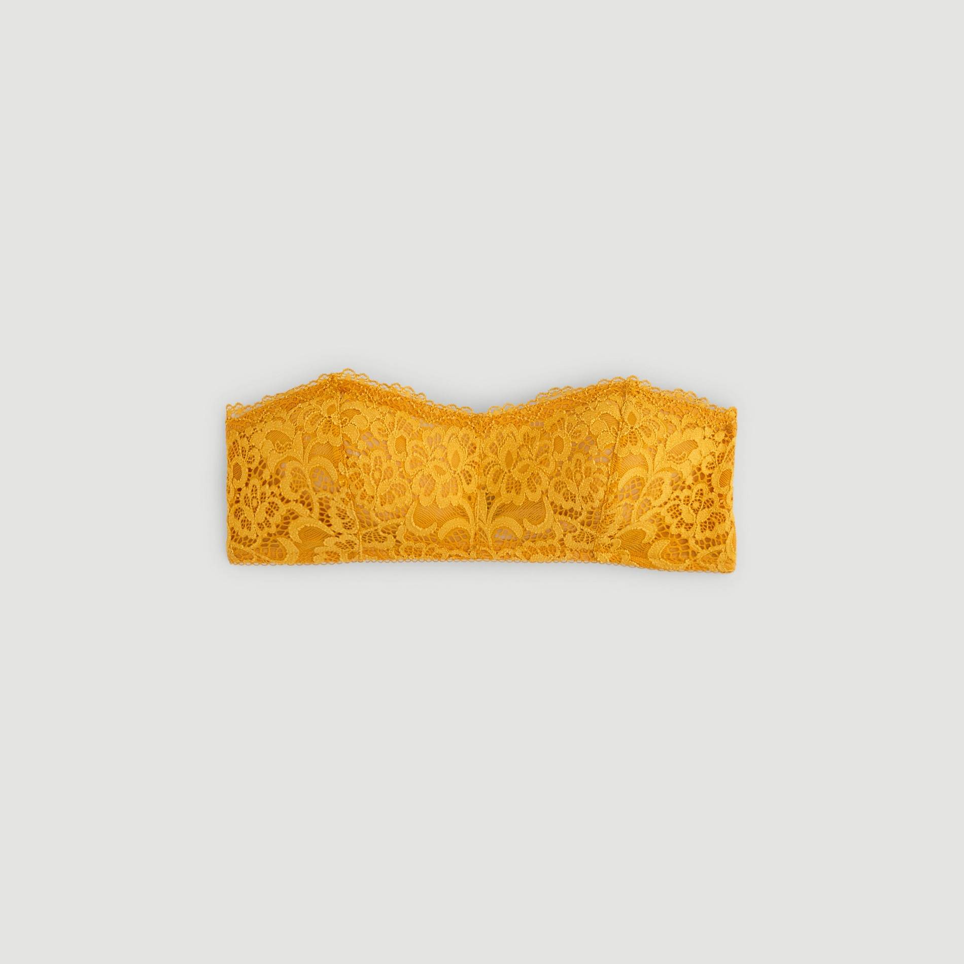 Bandeau en dentelle, Ocre, large image number 2
