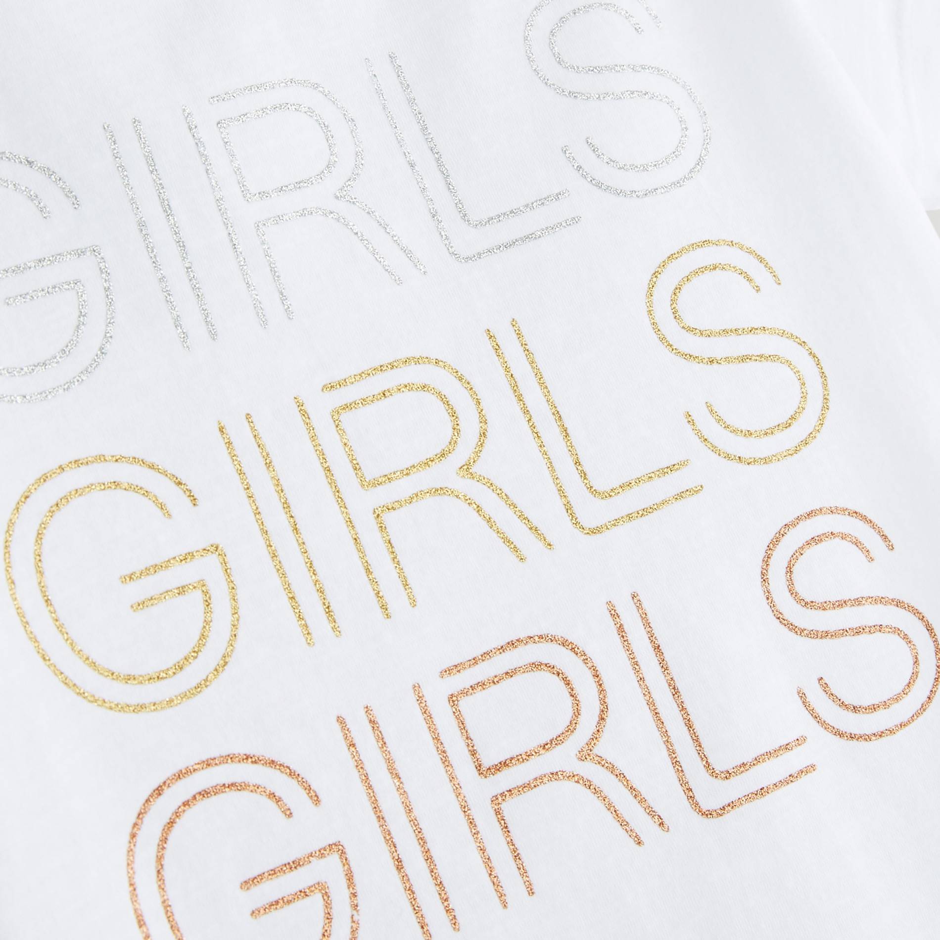 T-shirt manches courtes imprimé, Blanc, large image number 2.0