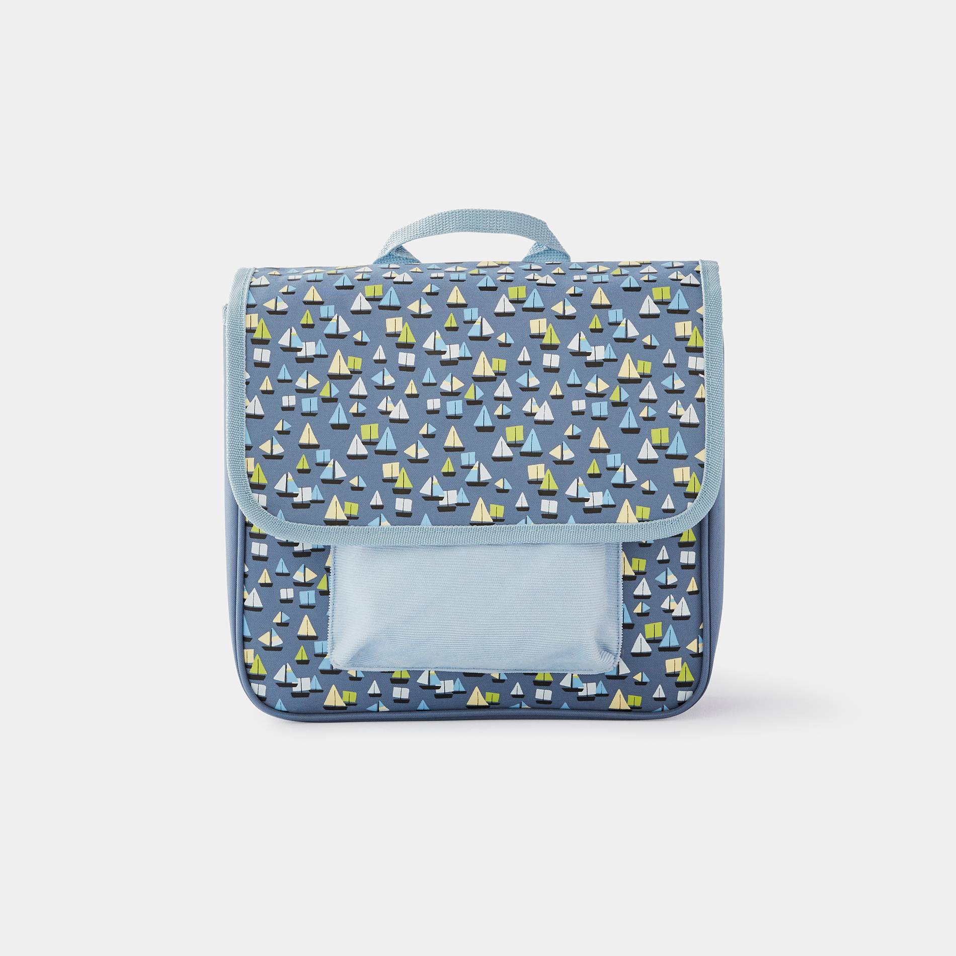 Mini cartable bateau, Blanc, large image number 0