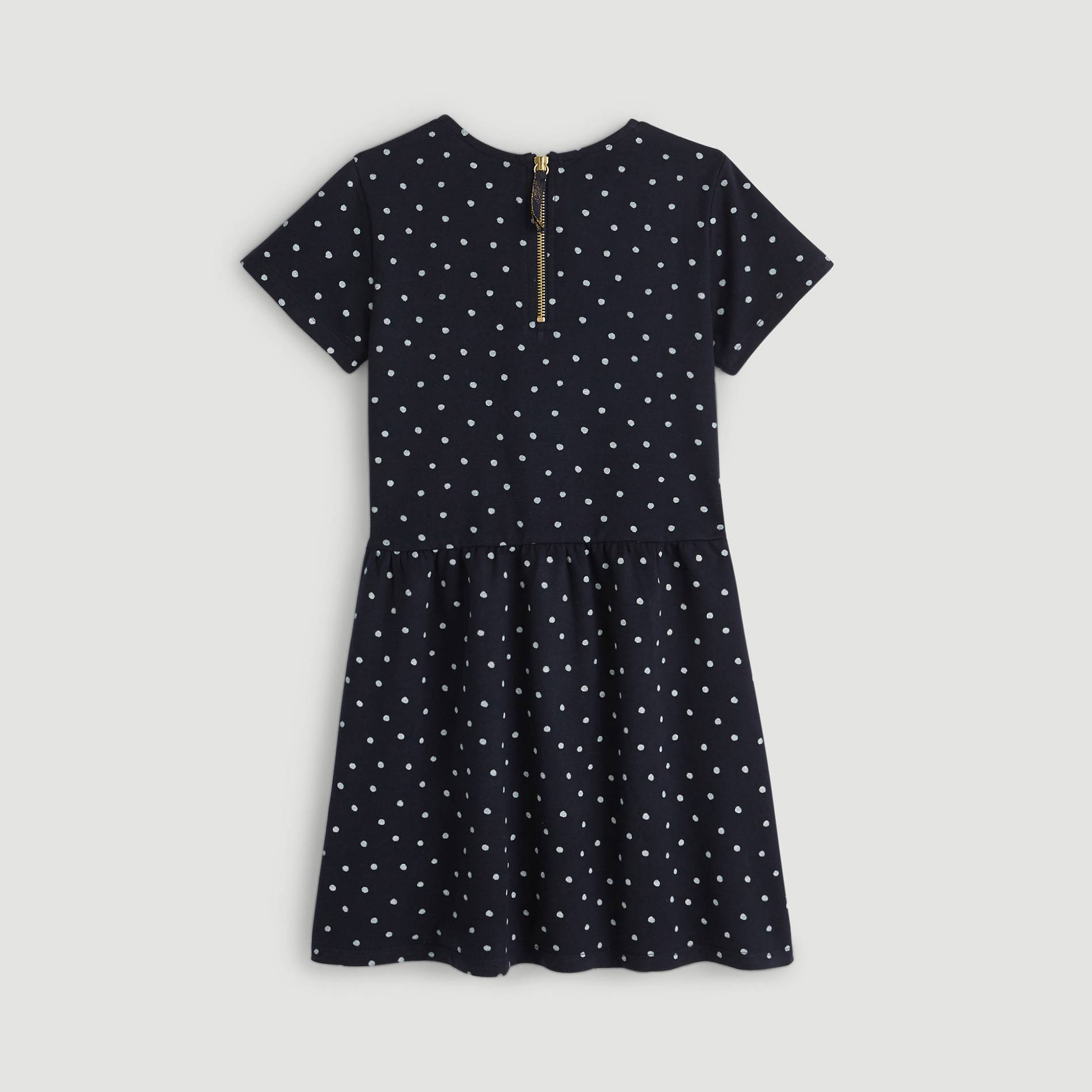 Robe imprimee, Bleu marine, large image number 1