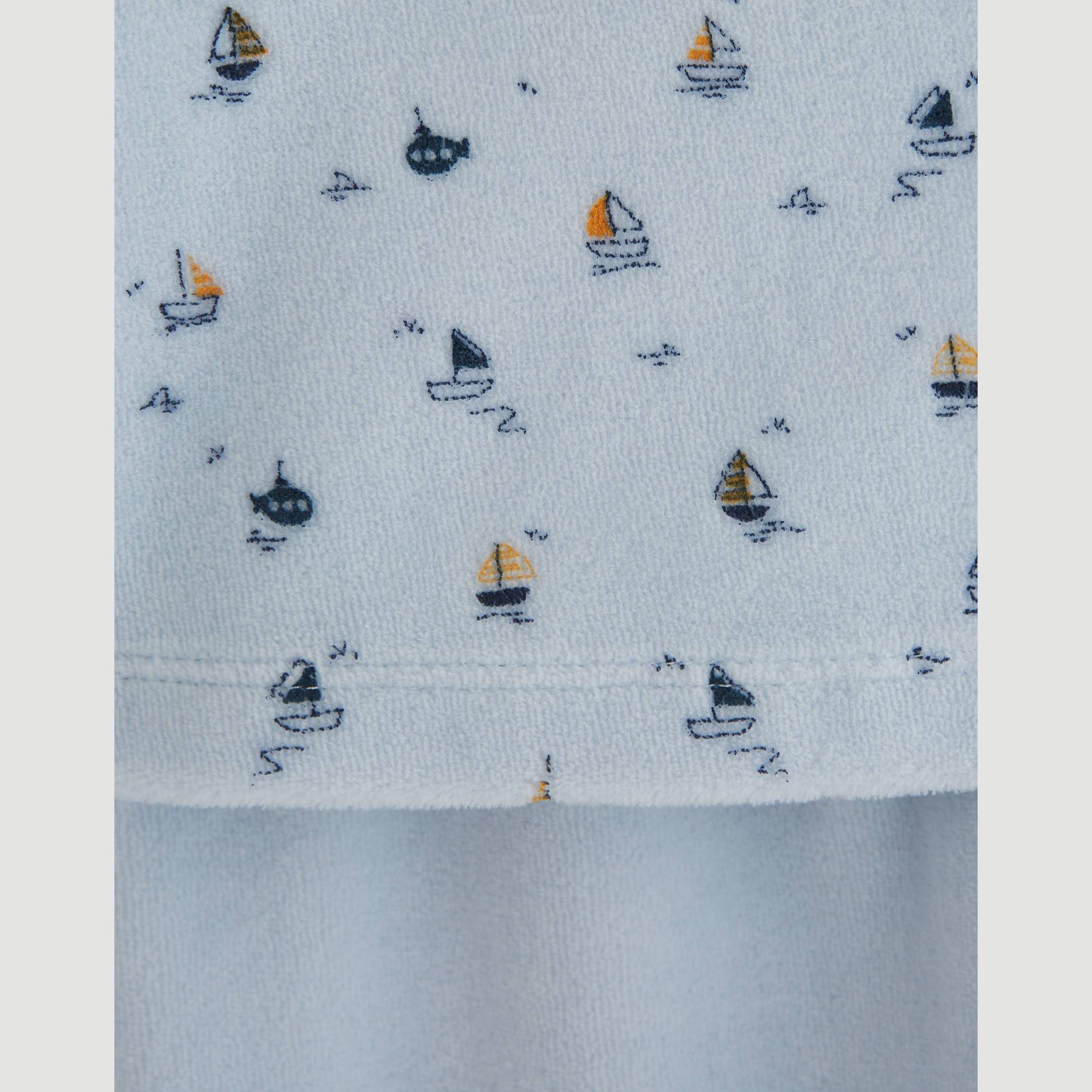 Pyjama imprime - Oeko-Tex ®, Bleu marine, large image number 2.0